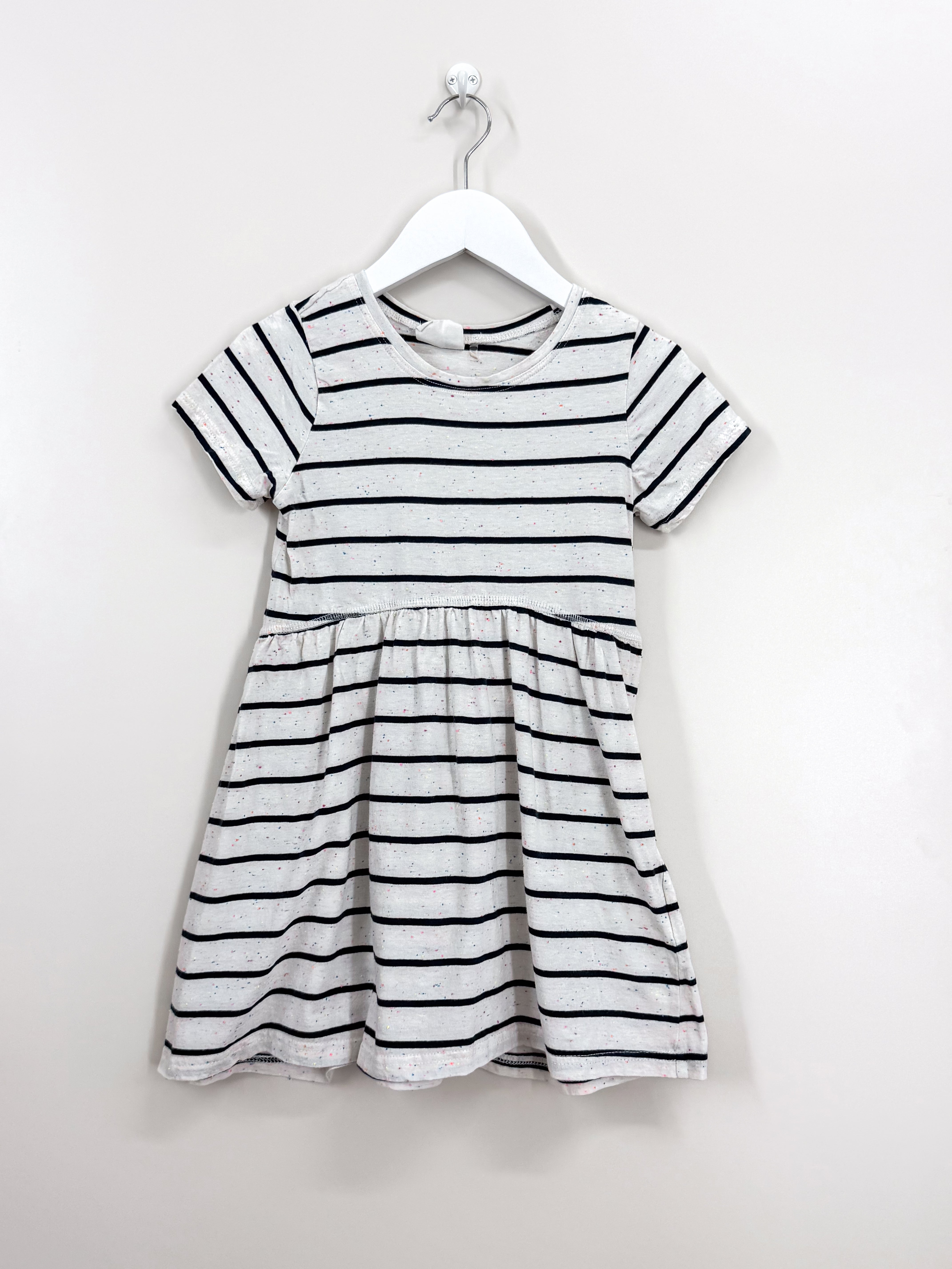 Cotton On Kids striped speckle dress (5y)