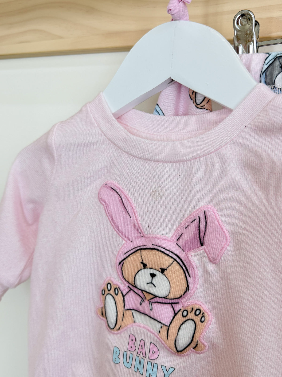 Peter Alexander bad bunny PJ set (3-6m)