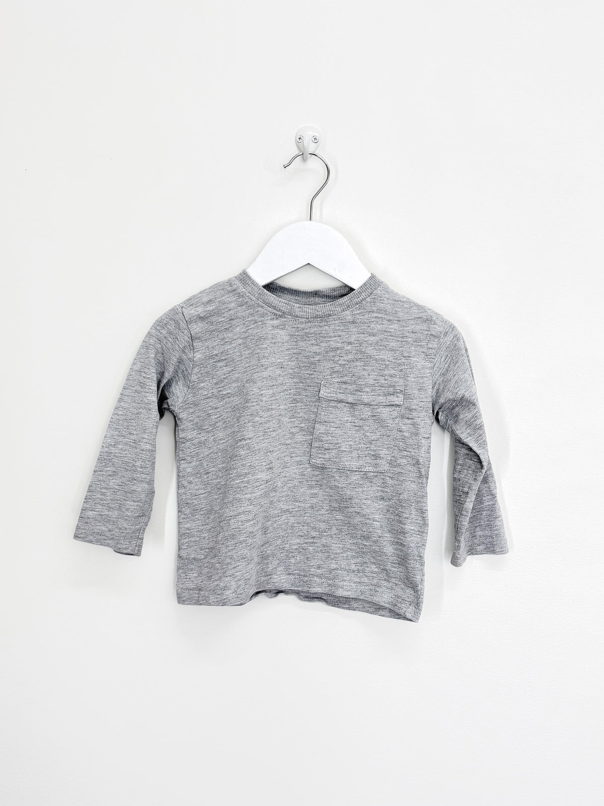 Zara long sleeve pocket tee (9-12m)
