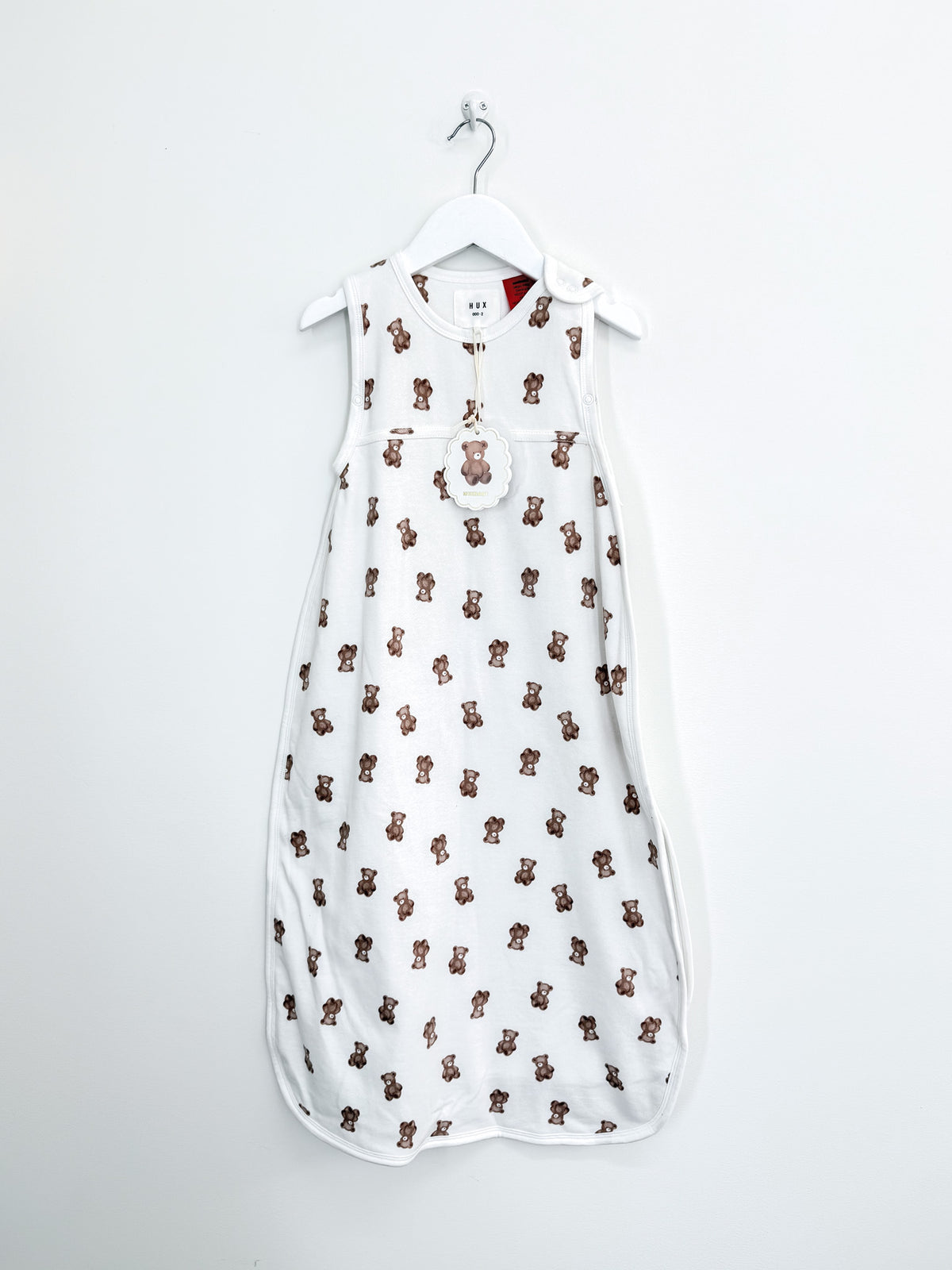 BNWT Hux merino cotton my first sleep bag (3-24m)