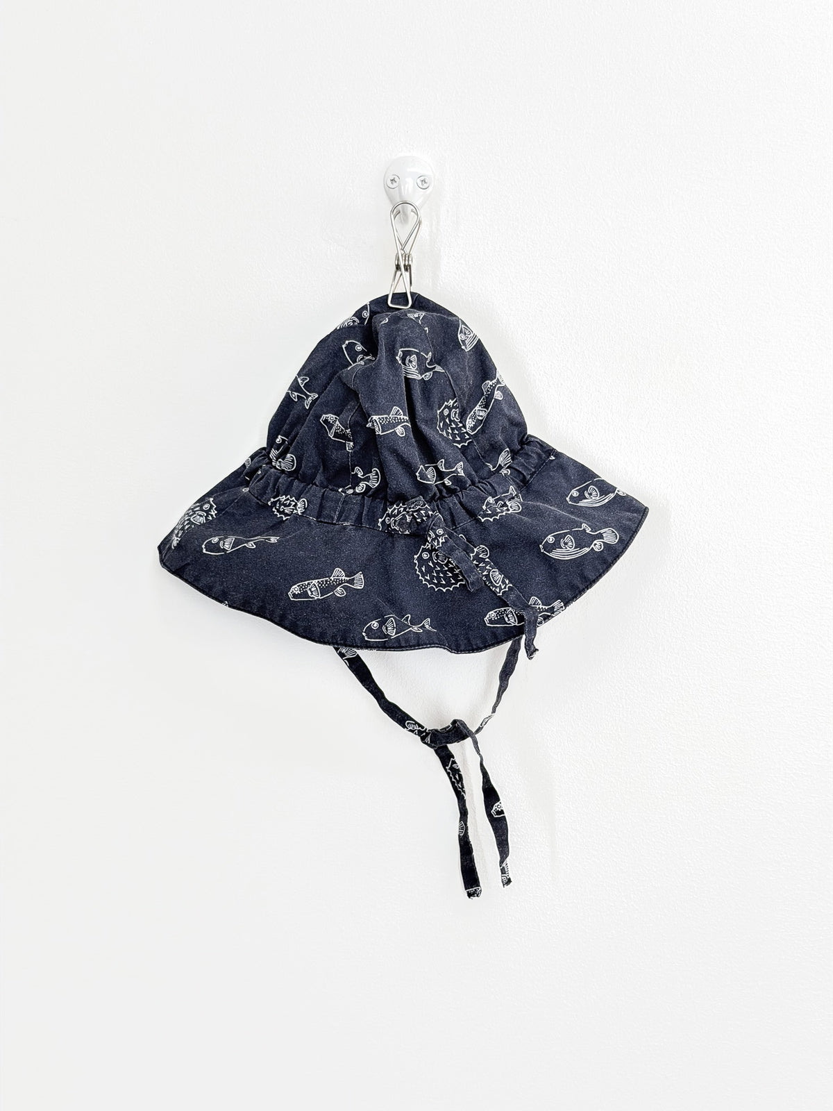 Nature Baby organic bucket hat - fish (0-6m)