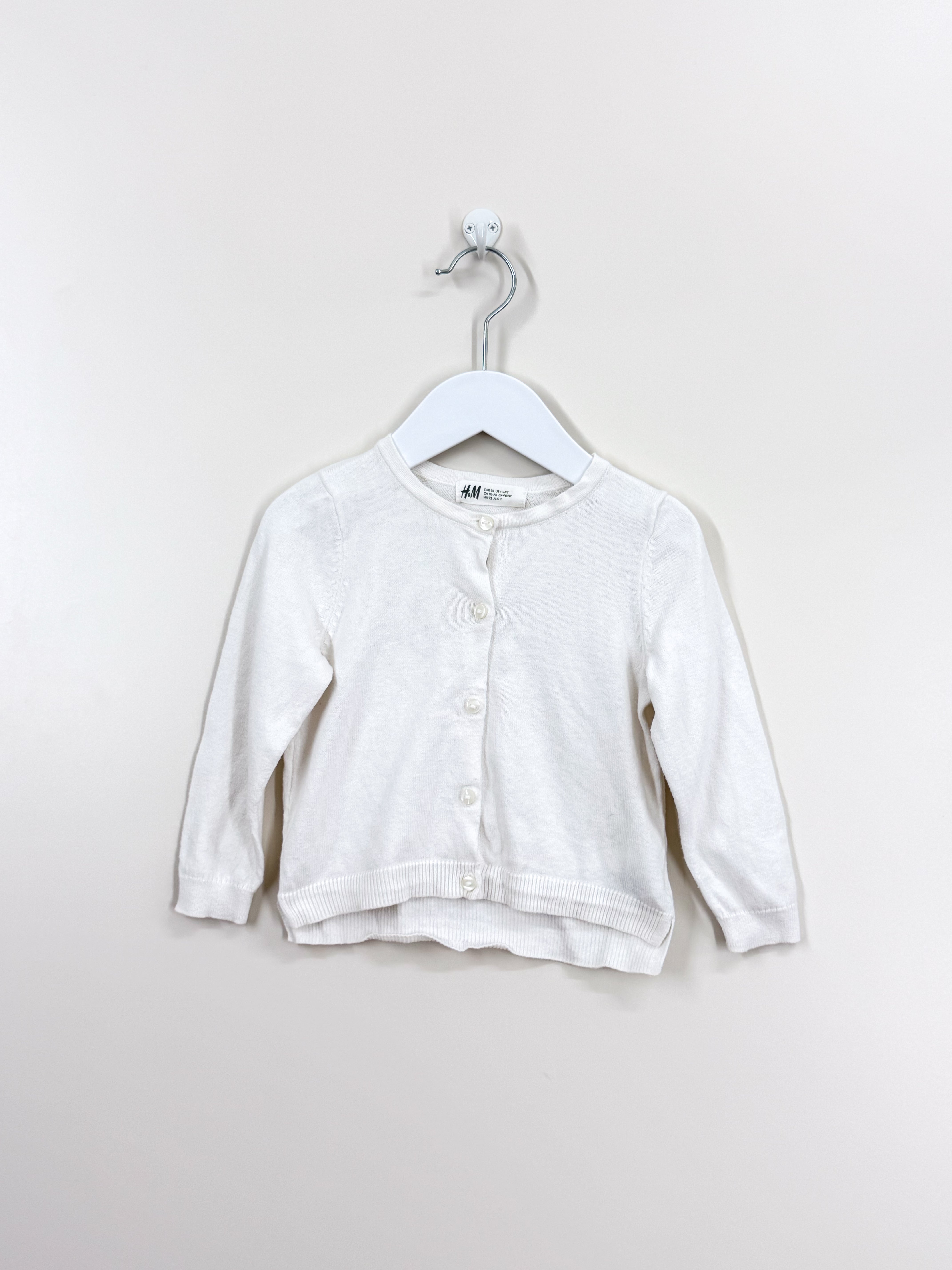 H&M cotton knit cardigan (18-24m)