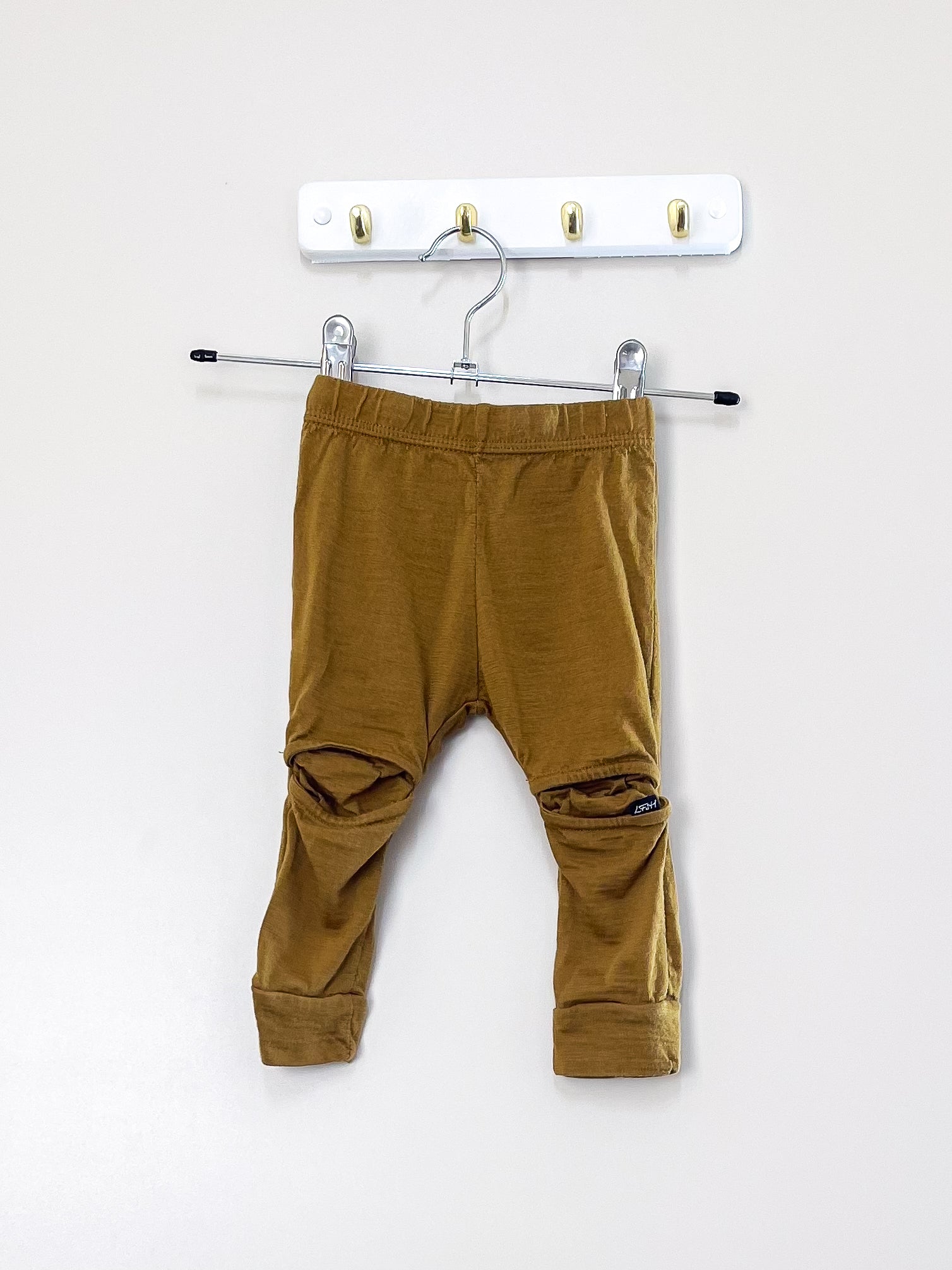 Little Flock Of Horrors merino slasher leggings (6-12m)