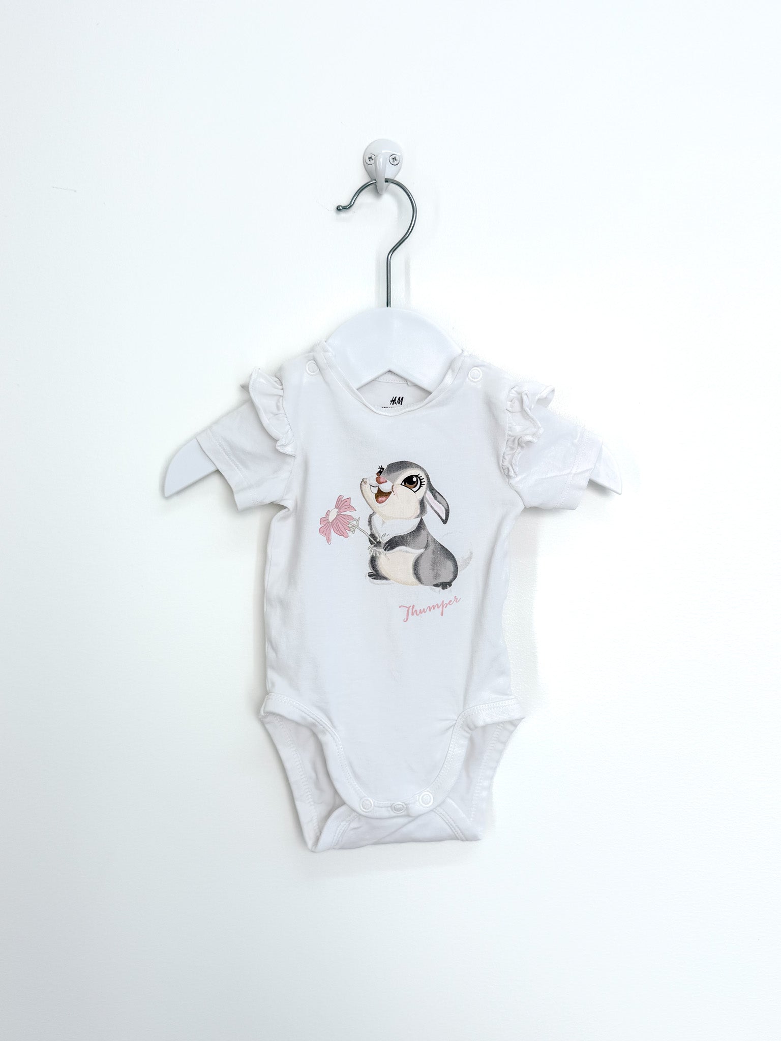 H&M x Thumper organic bodysuit (1-2m)