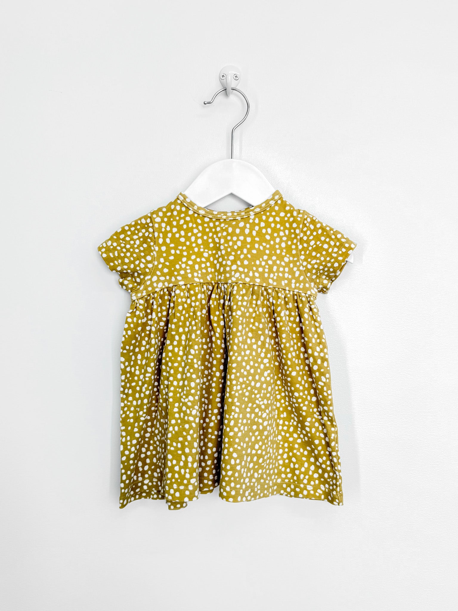 Teeny Weeny spotty tee dress (3-6m)
