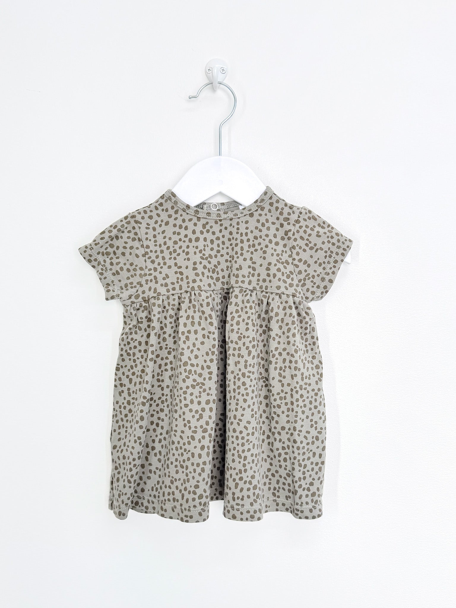 Teeny Weeny spotty tee dress (3-6m)