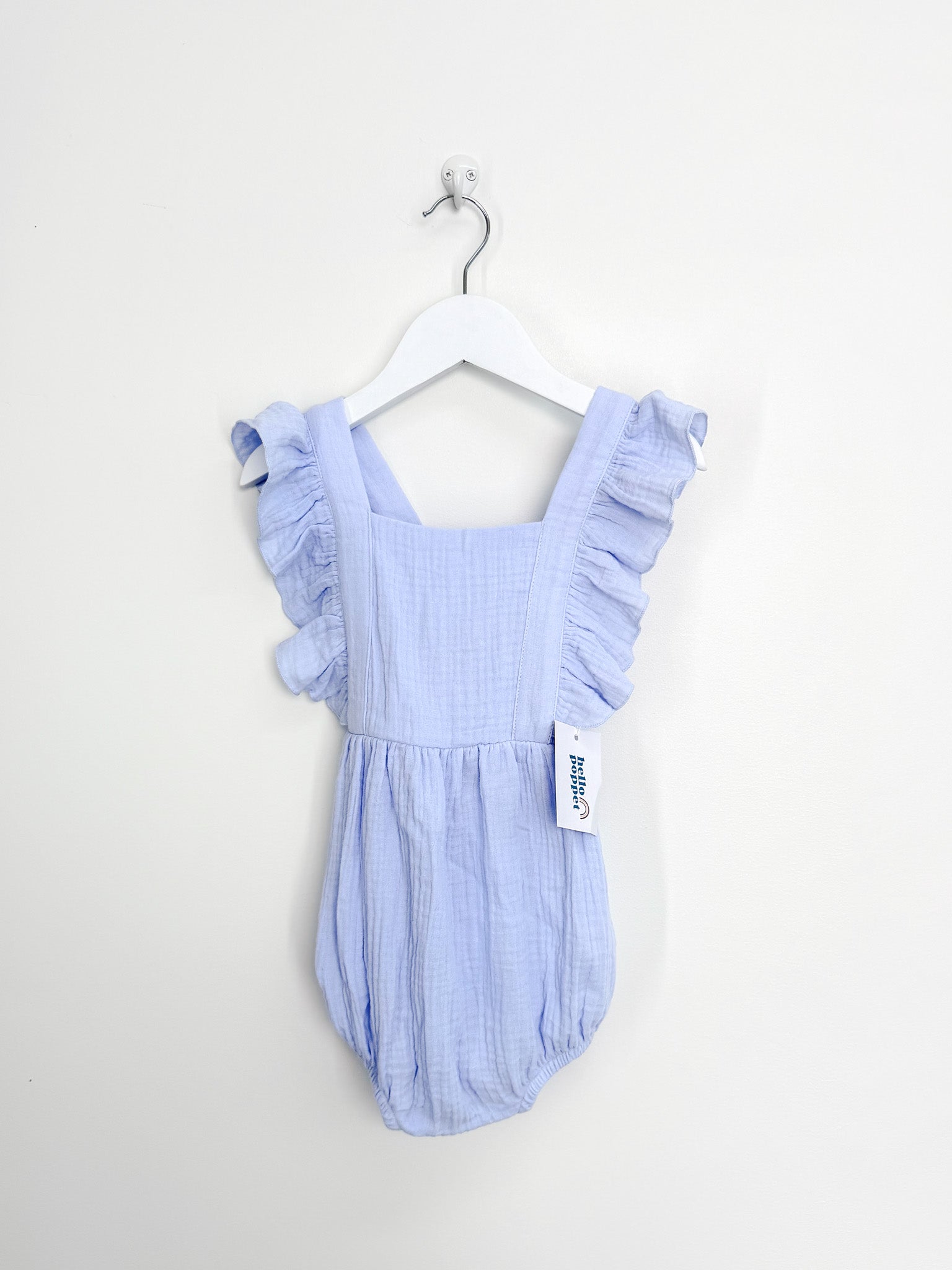 BNWT Hello Poppet organic dakota romper (18-24m)