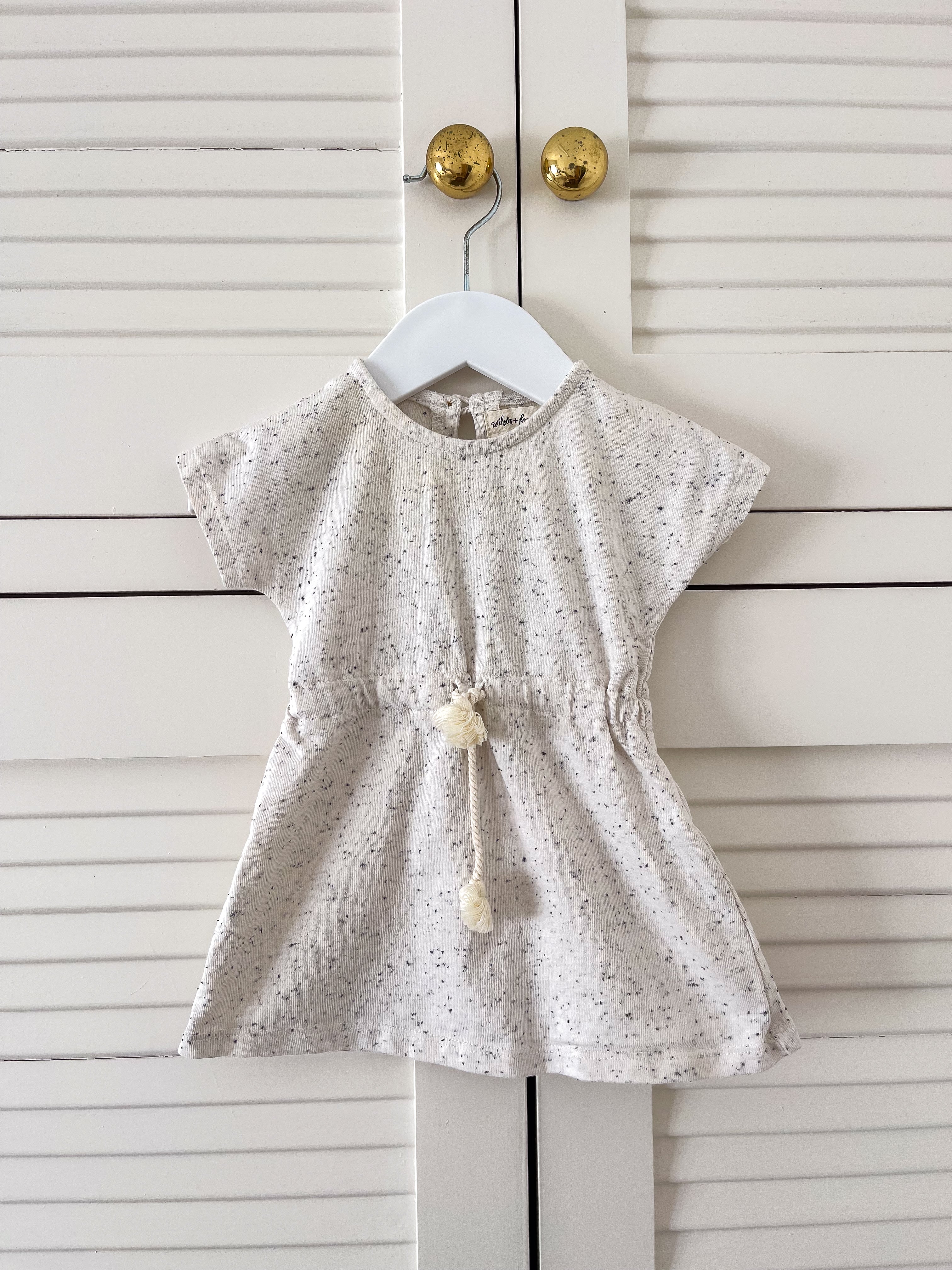 Wilson & Frenchy speckle dress (0-3m)