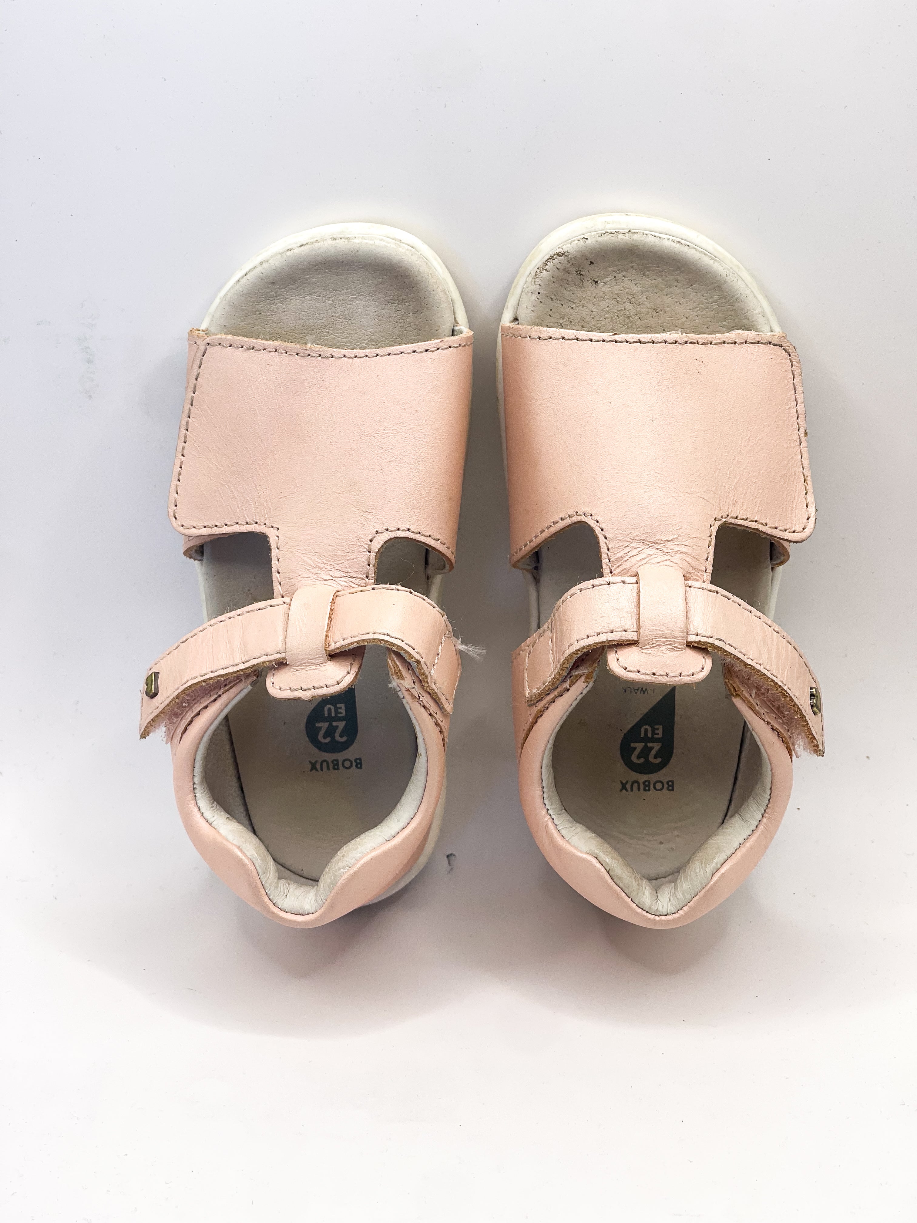 Bobux step-up mirror sandal - seashell (22EU)