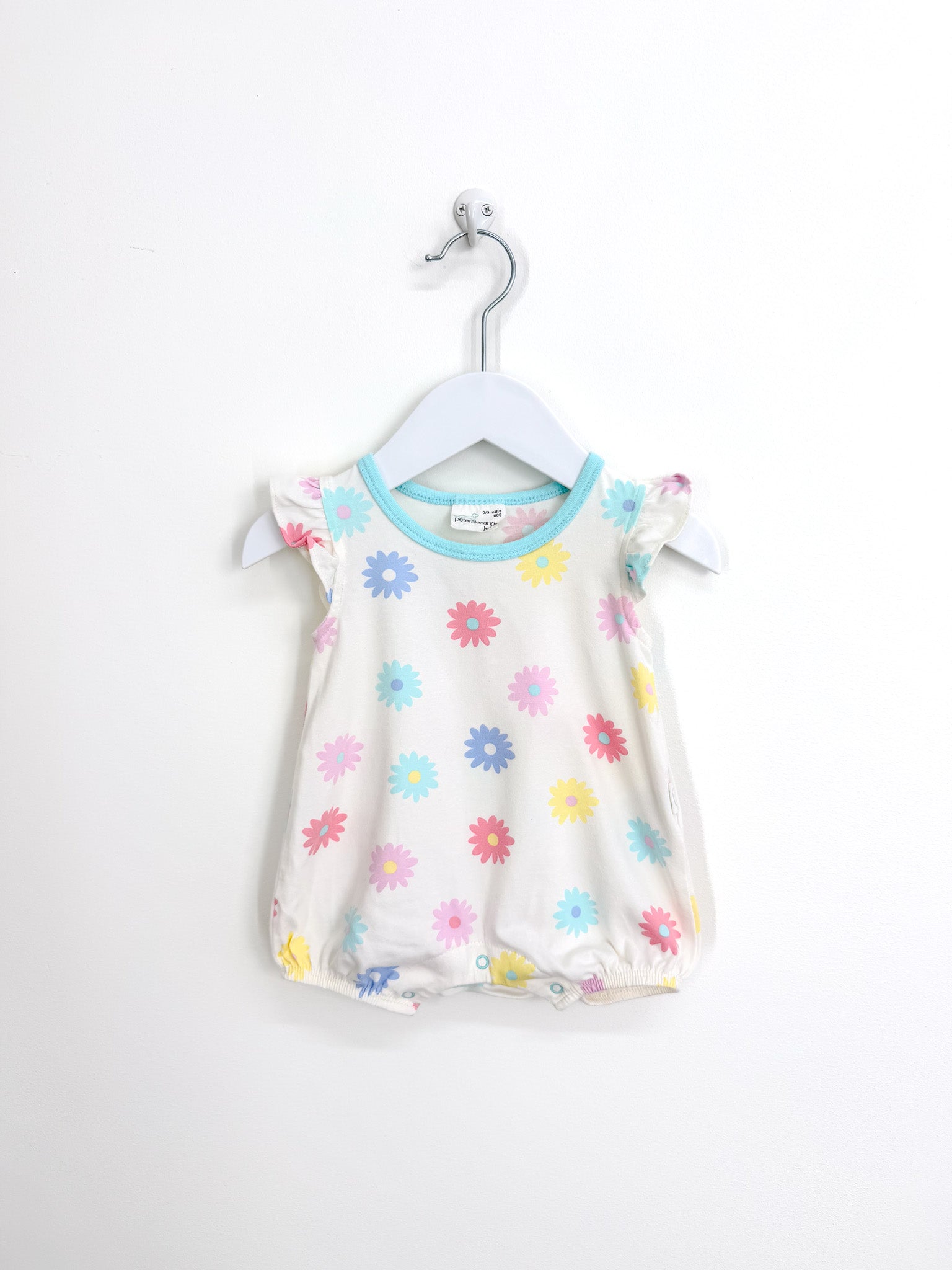 Peter Alexander daisy romper (0-3m)