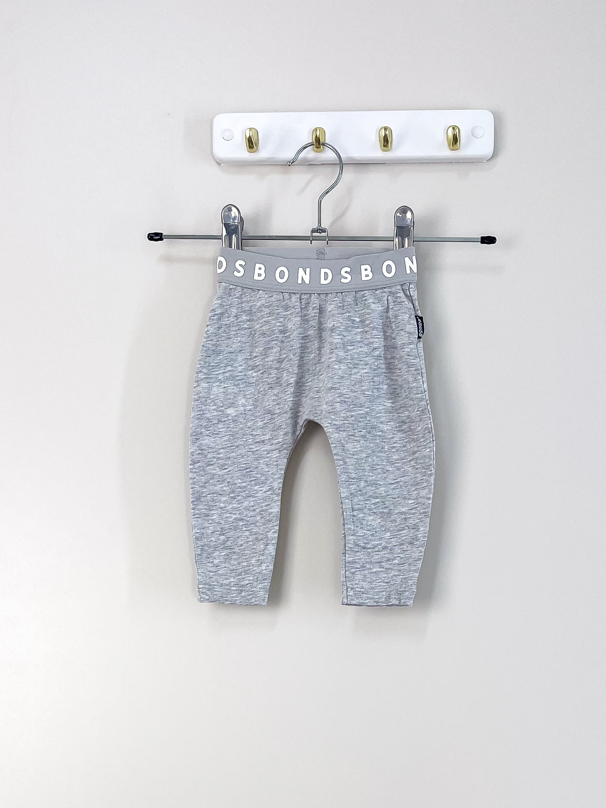 Bonds leggings - grey (3-6m)