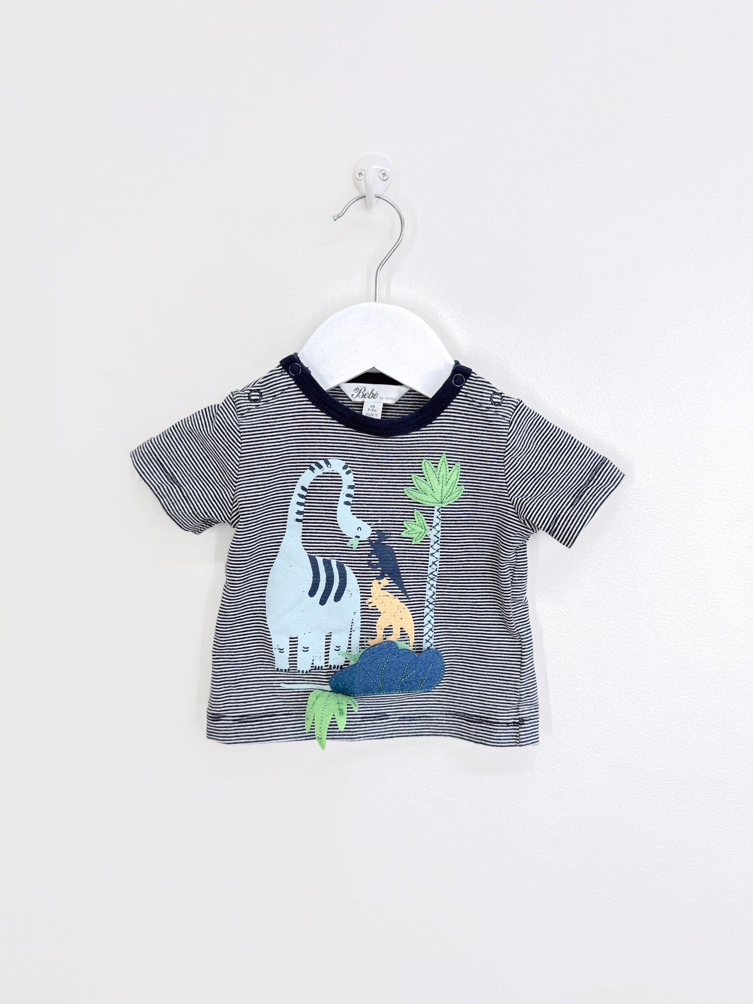 Bébé by Minihaha dino tee (3-6m)