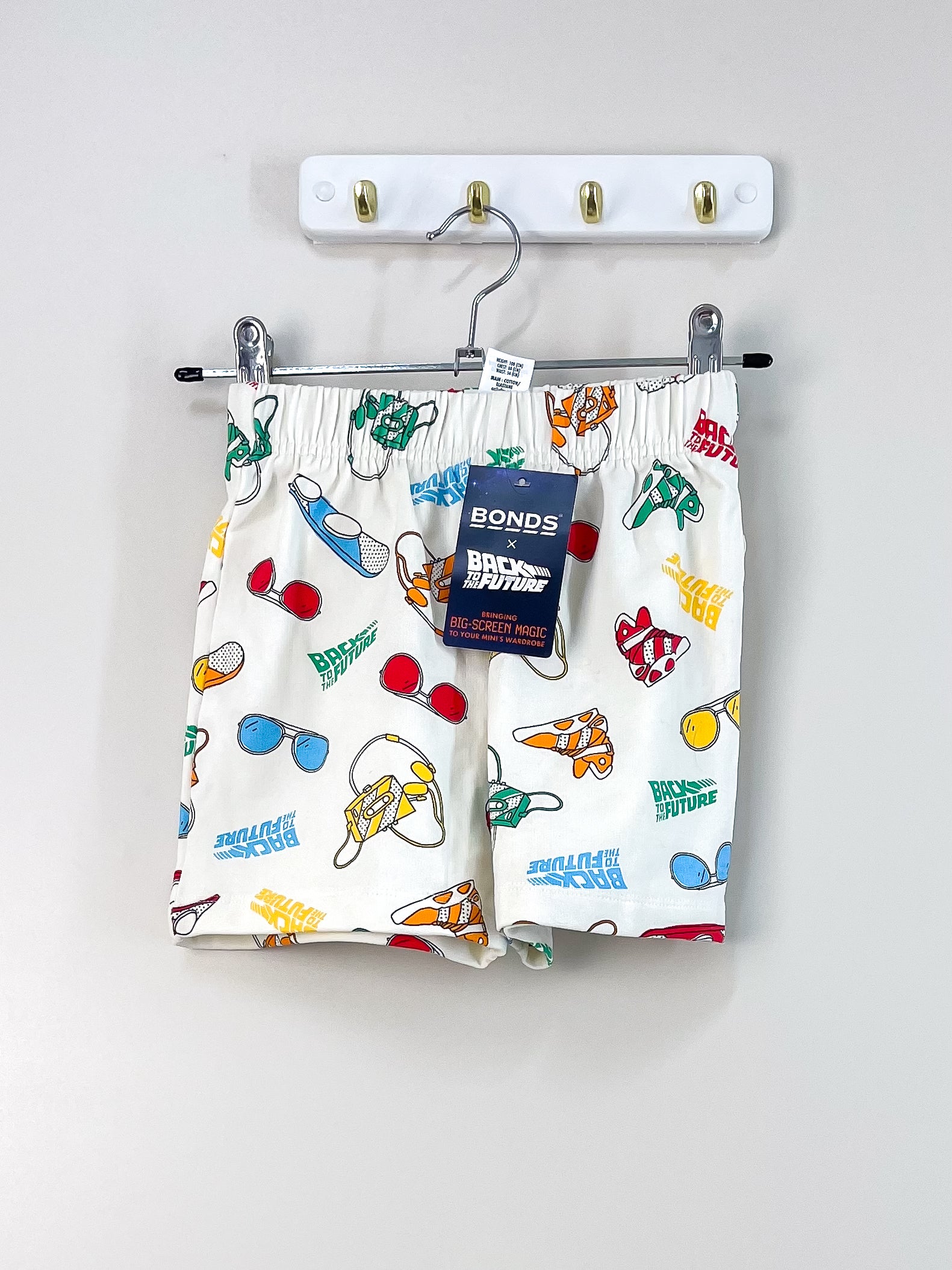 BNWT Bonds x Back To The Future shorts (4y)