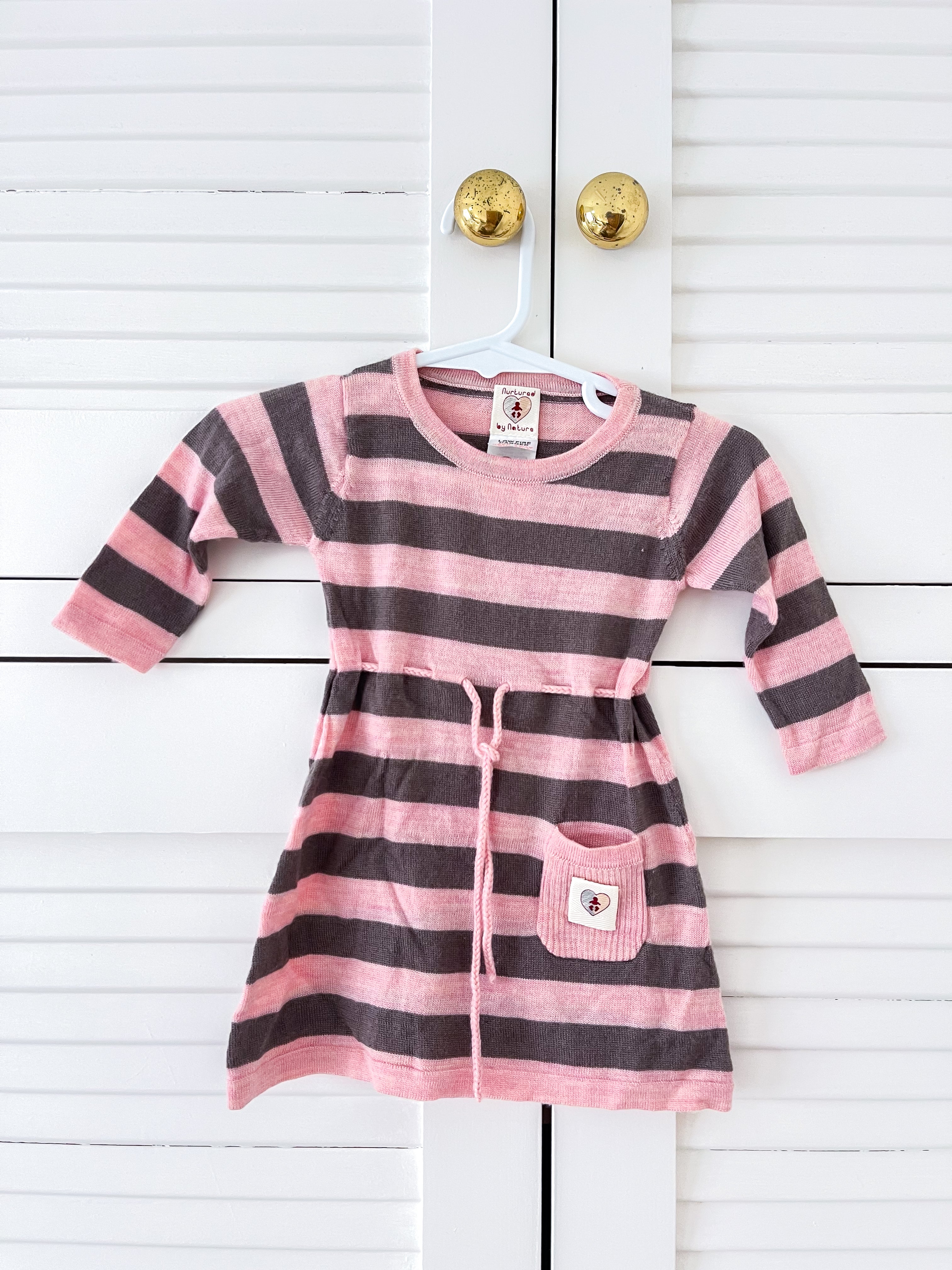 Nurtured By Nature merino dress (newborn)