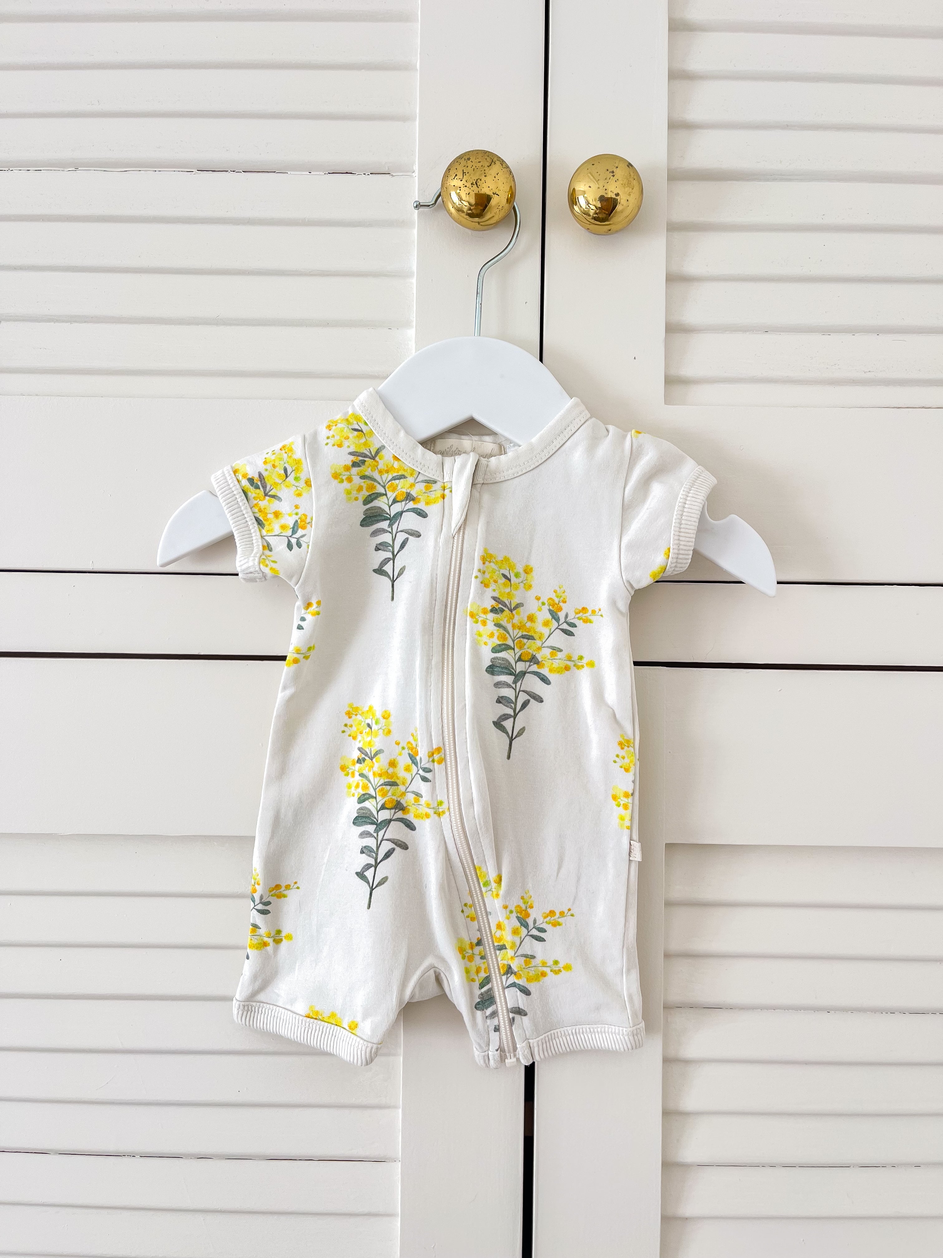 Wilson & Frenchy organic boyleg zipsuit (newborn)
