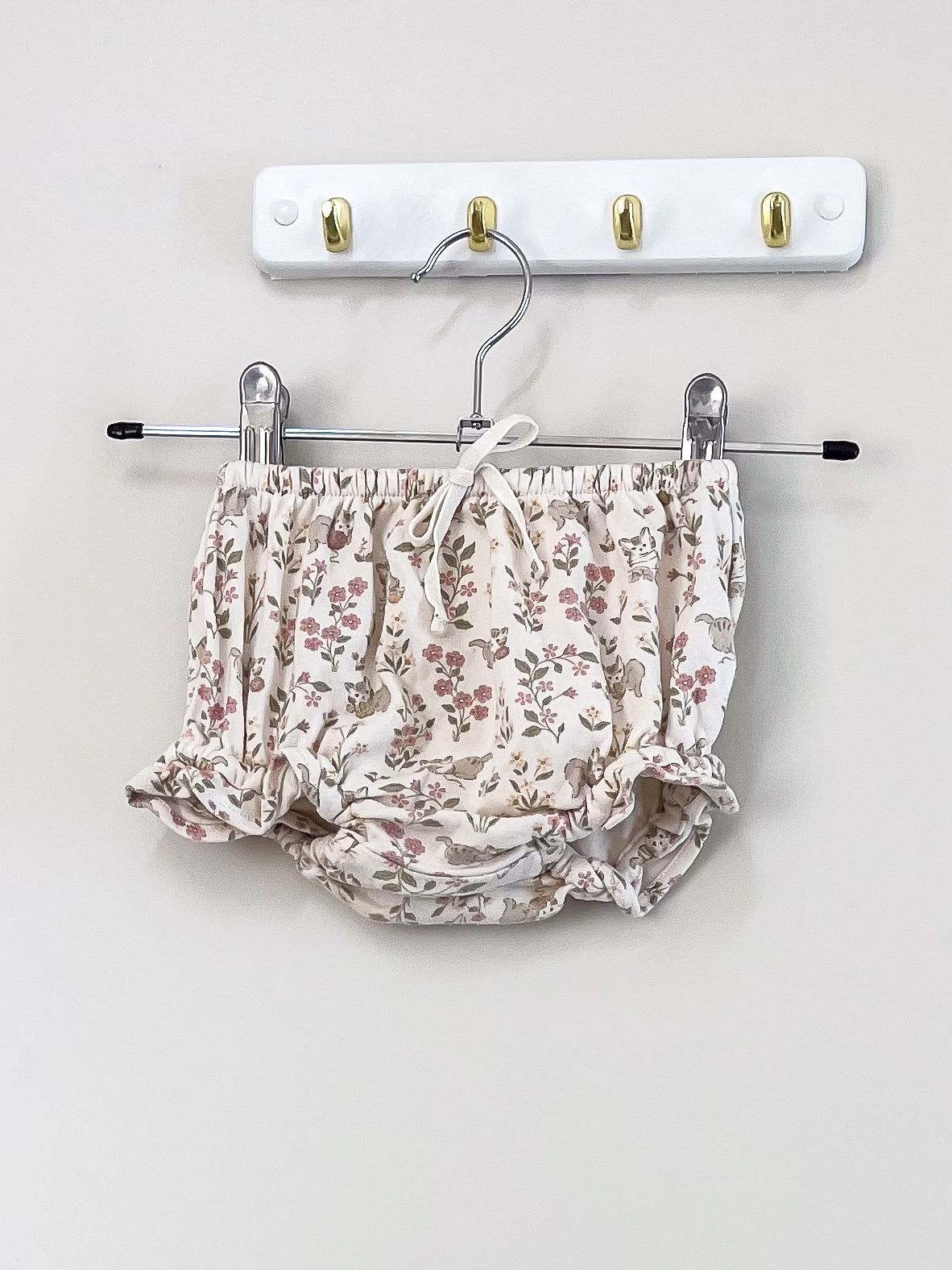 Jamie Kay organic frill bloomers - moons woolen ball (6-12m)