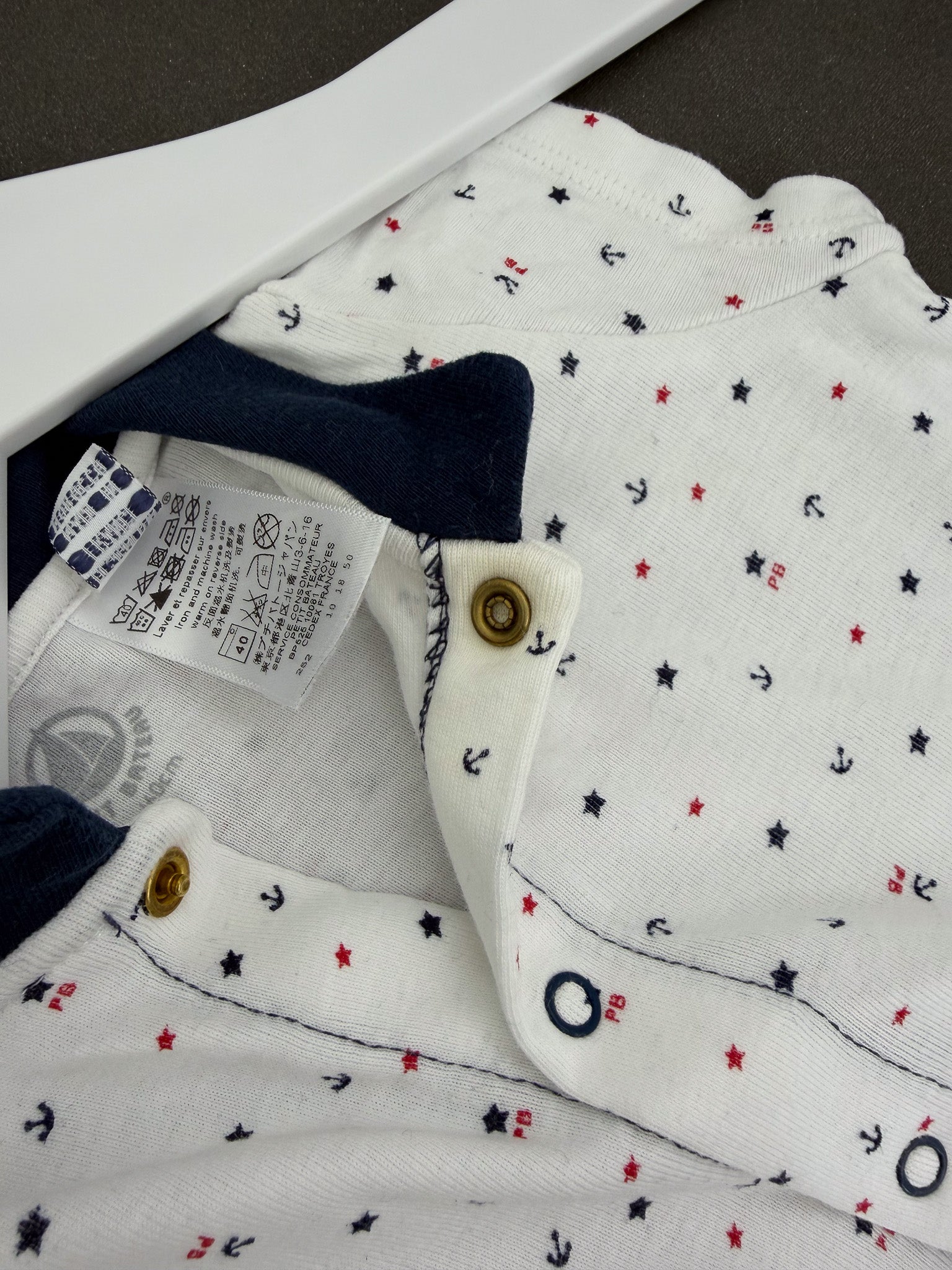 Petit Bateau sailor 3 piece set (3m)