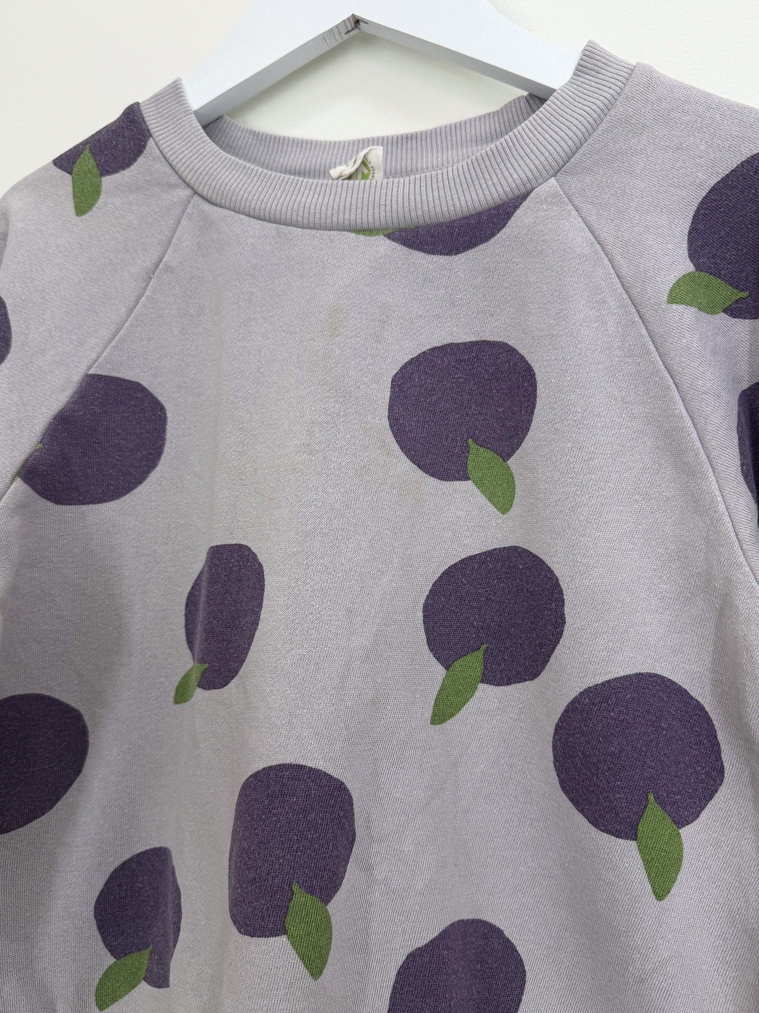 Nature Baby organic emerson sweatshirt - grande plum (5y)