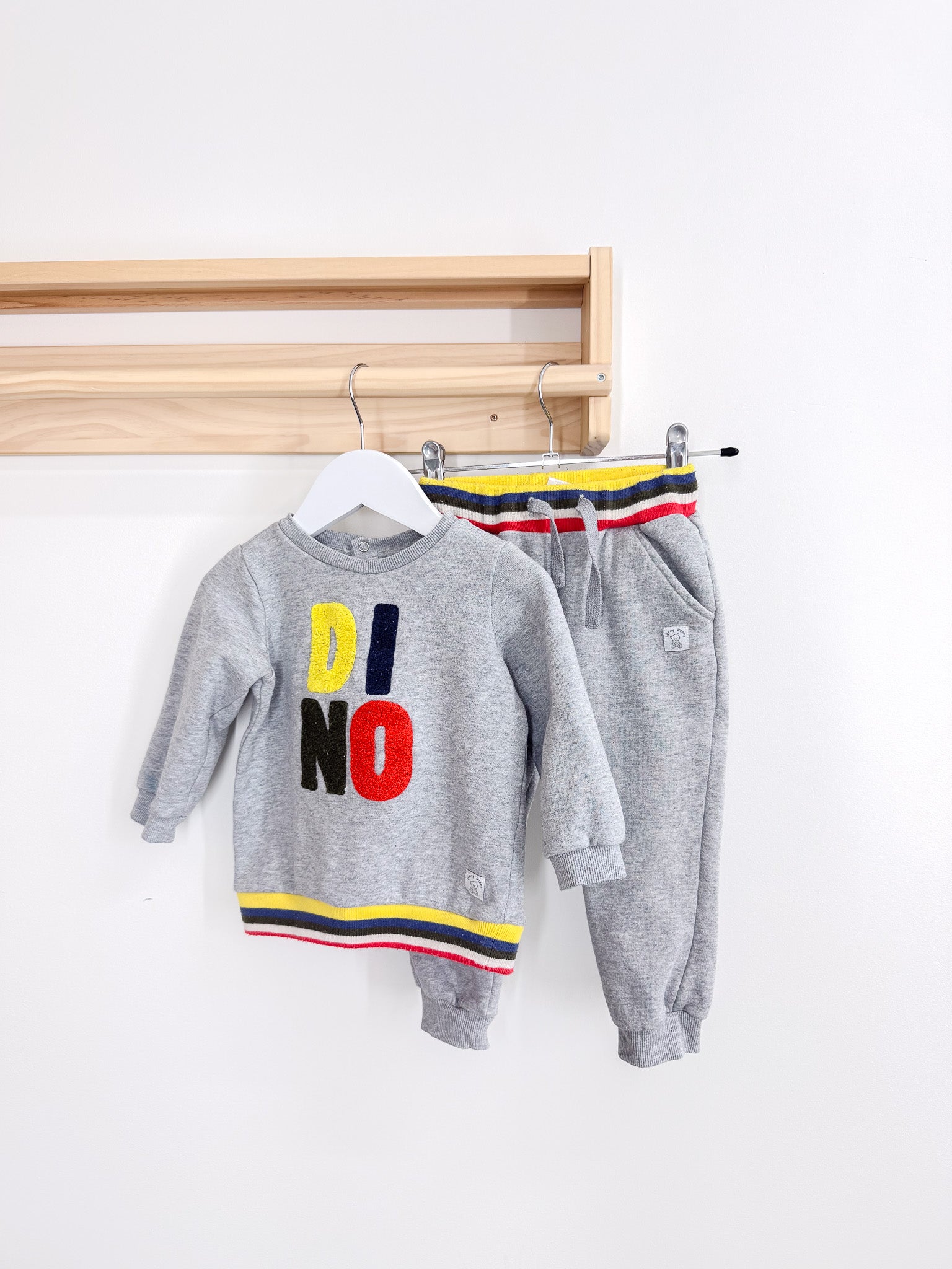 Teeny Weeny dino sweat set (18-24m)