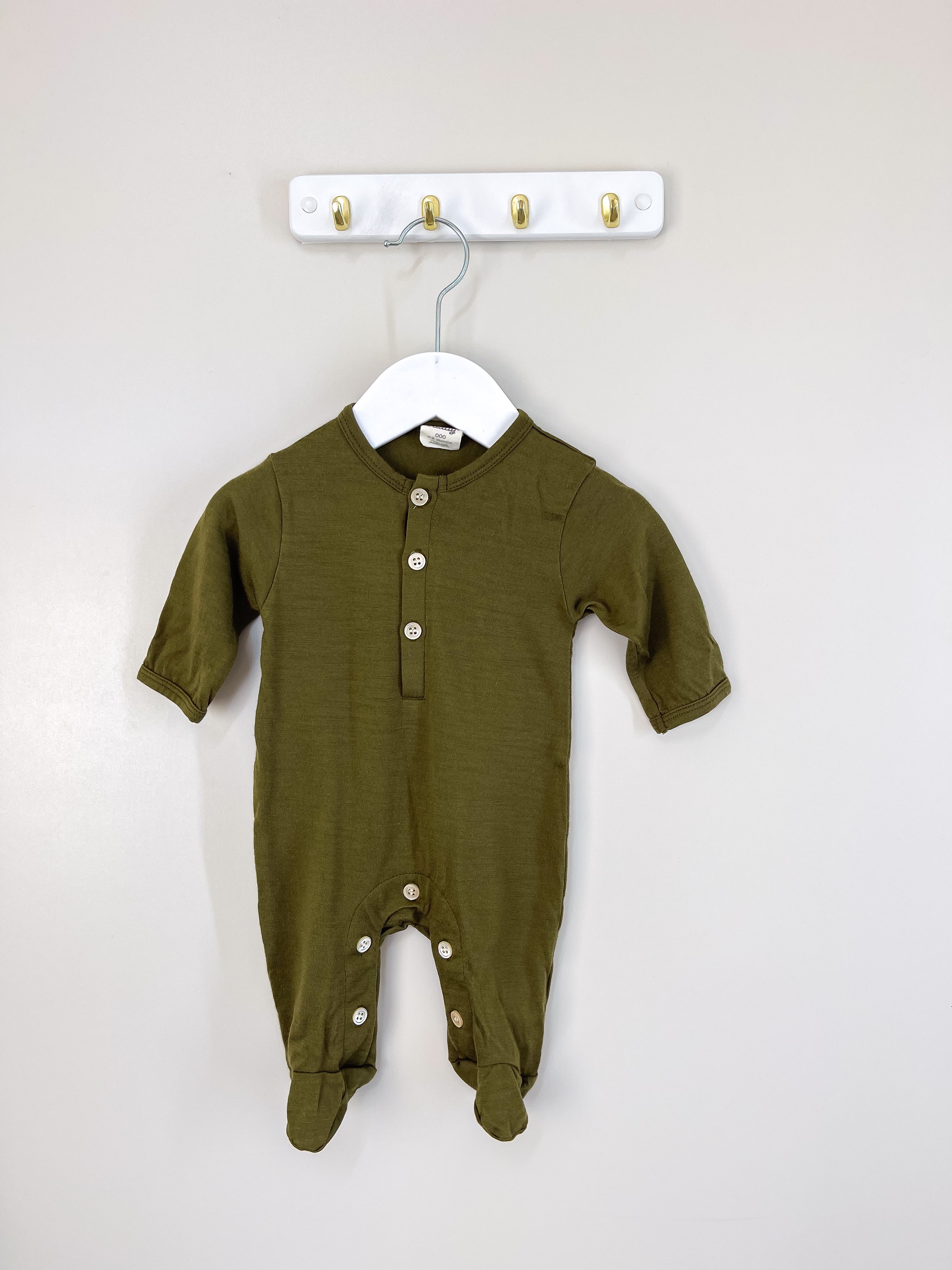 Nature Baby merino stretch & grow (0-3m)