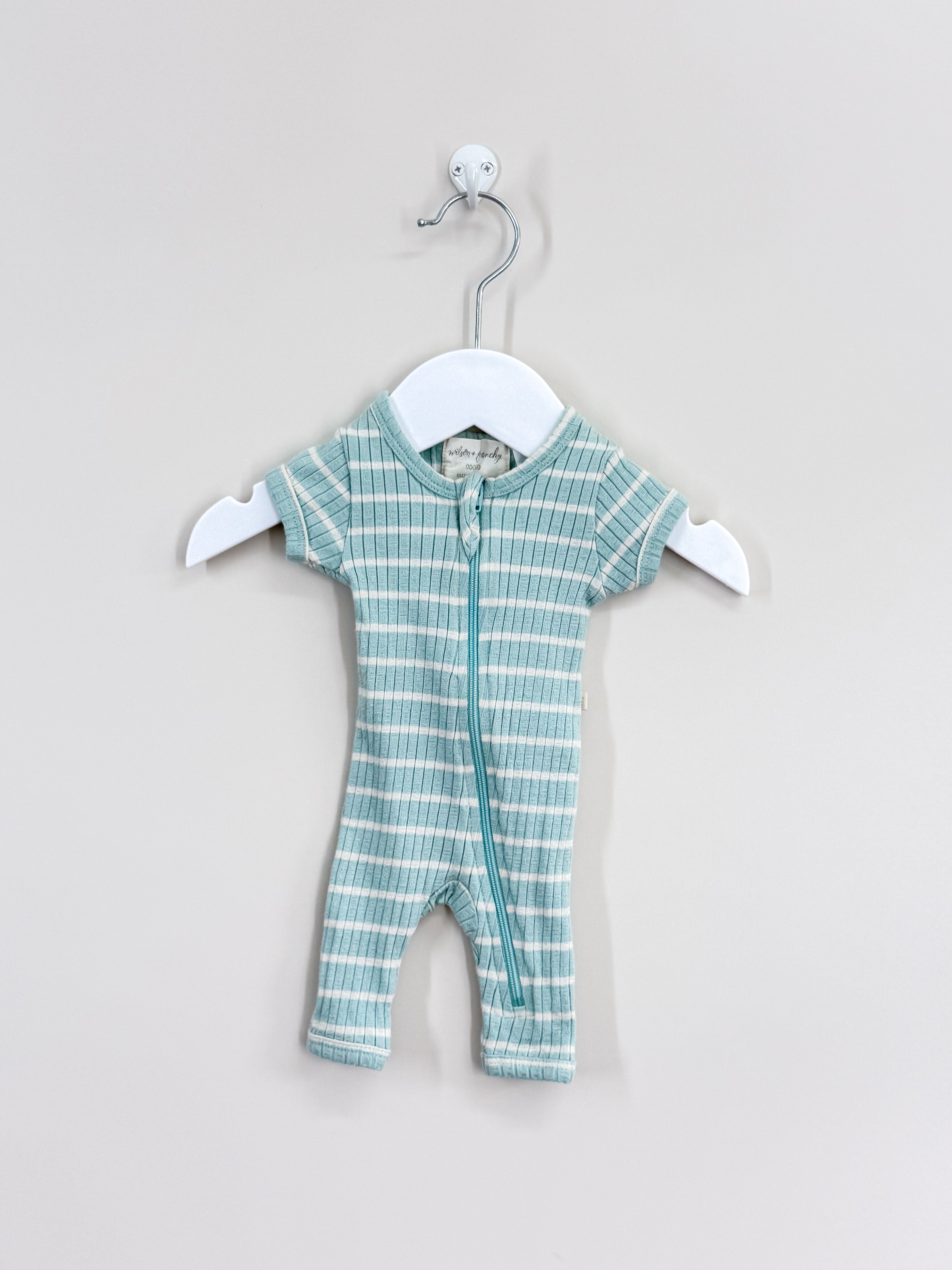 Wilson & Frenchy organic rib zipsuit (prem)