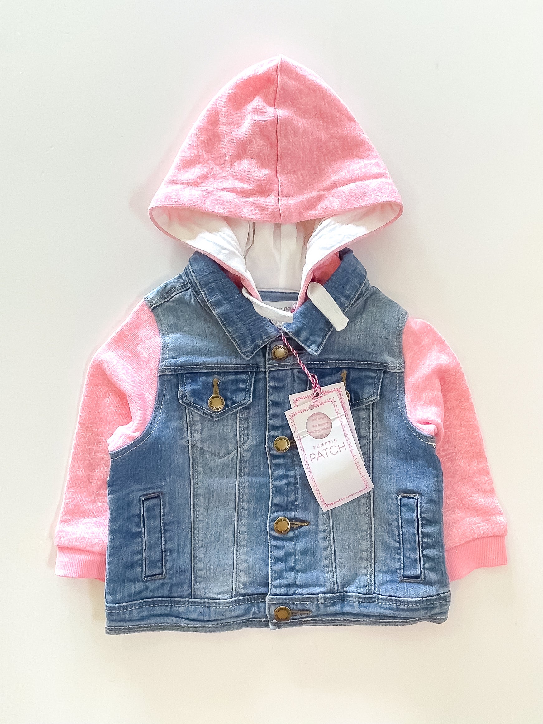 BNWT Pumpkin Patch denim jacket (6-12m)