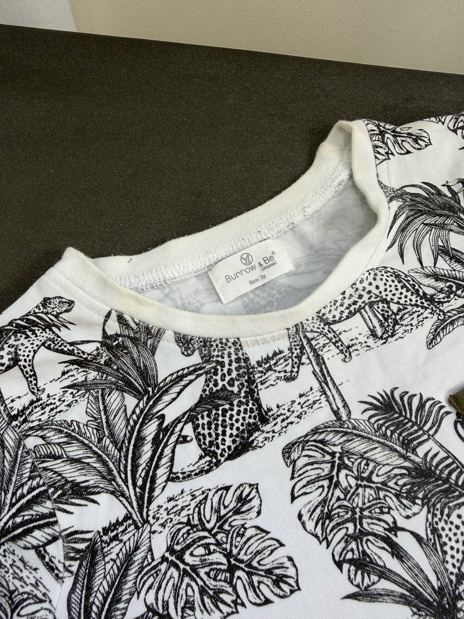 Burrow & Be organic tee (2y) - SECONDS