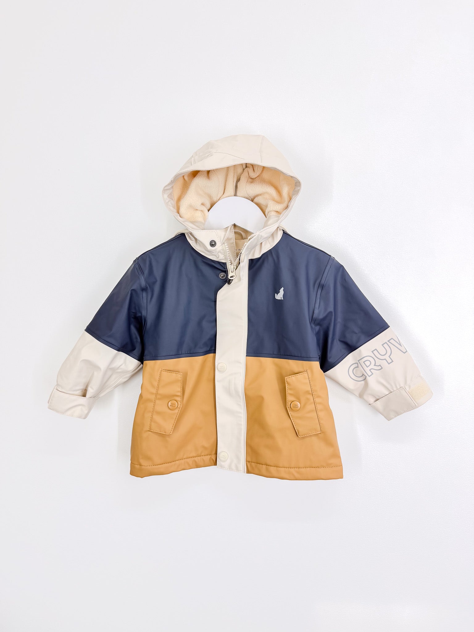Crywolf explorer fleece rain jacket (1y)