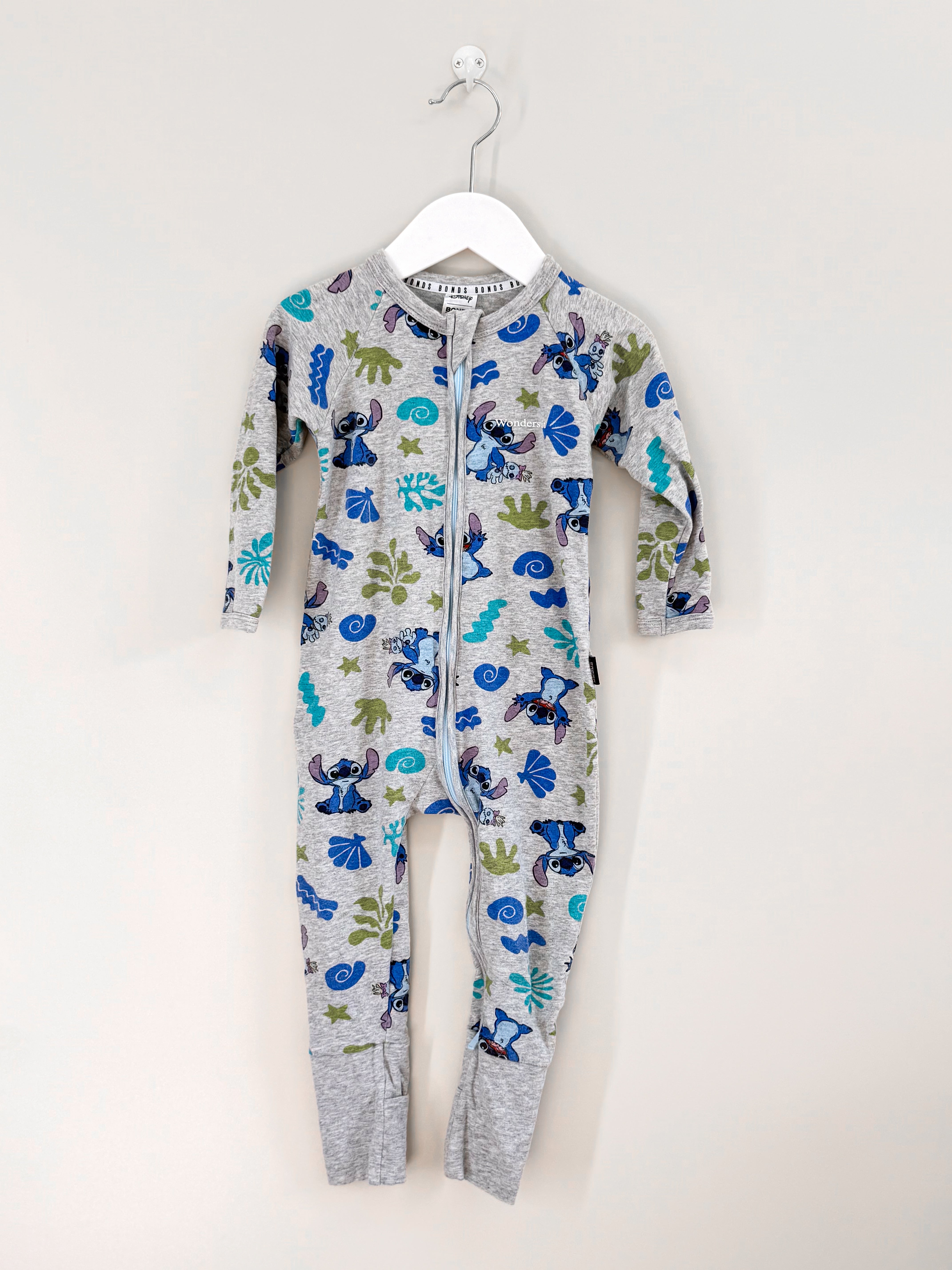 Bonds x Lilo & Stitch wondersuit (0-3m)