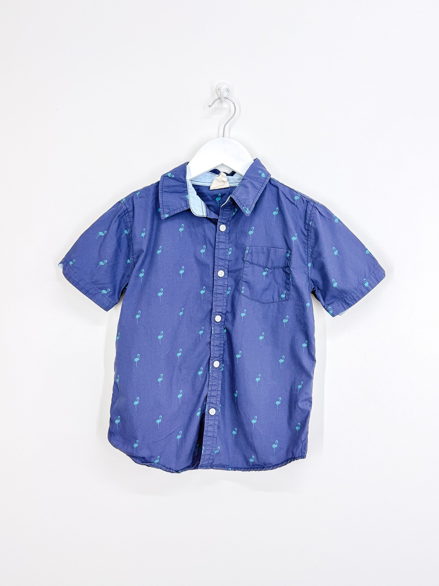 Cotton On Kids flamingo shirt (8y)