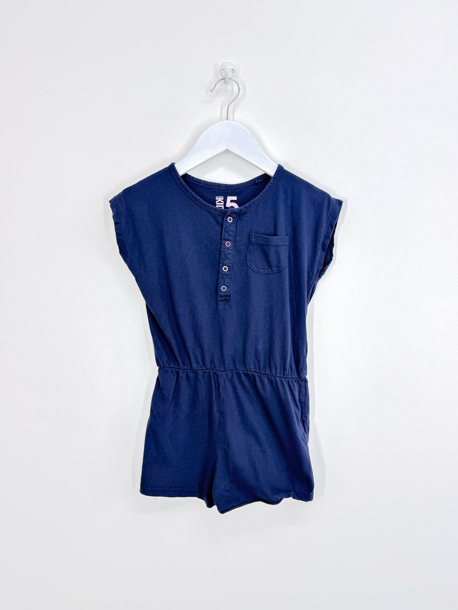 Cotton On Kids navy playsuit (5y)