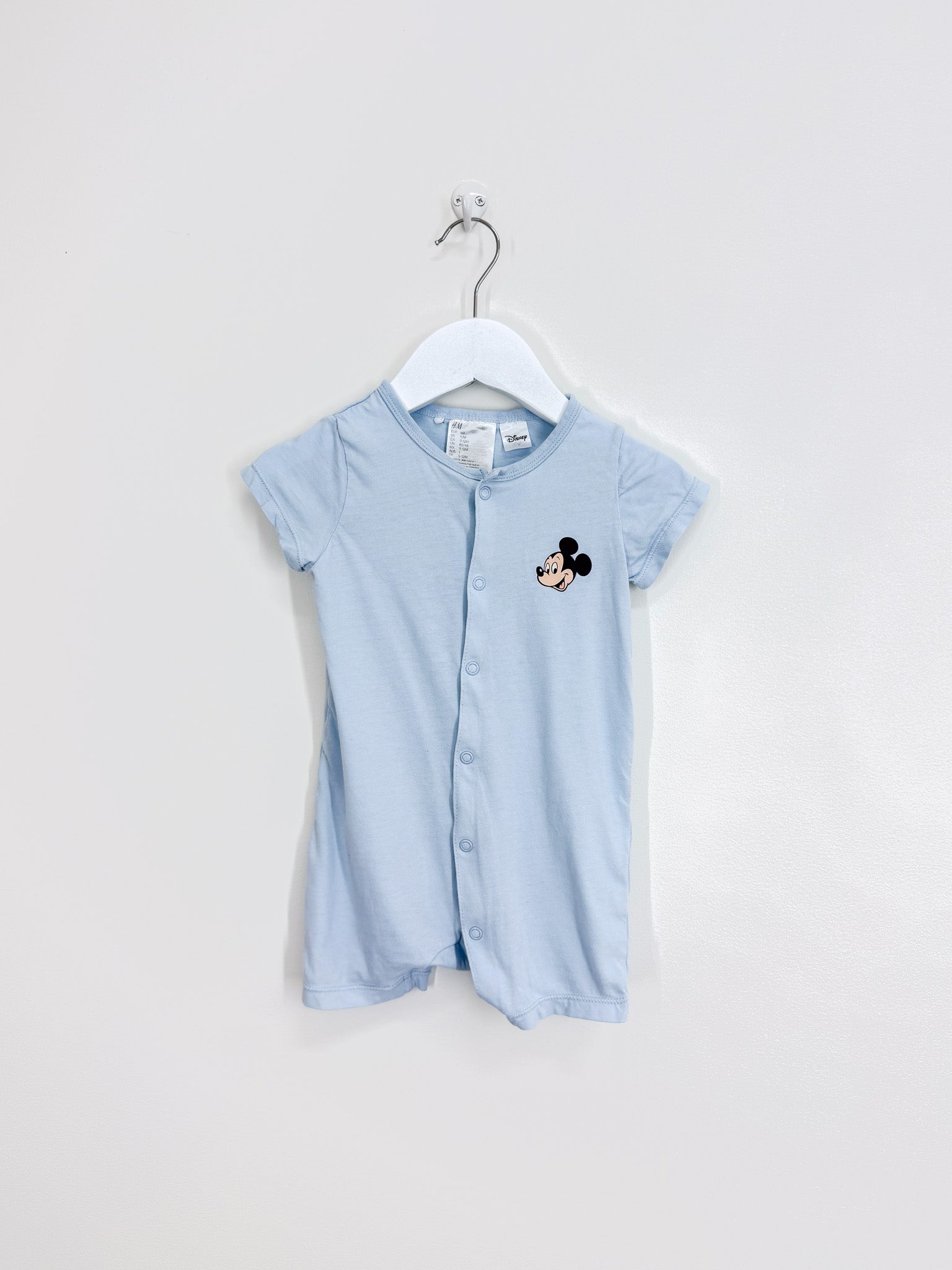 H&M x Disney Mickey Mouse shortie romper (9-12m)