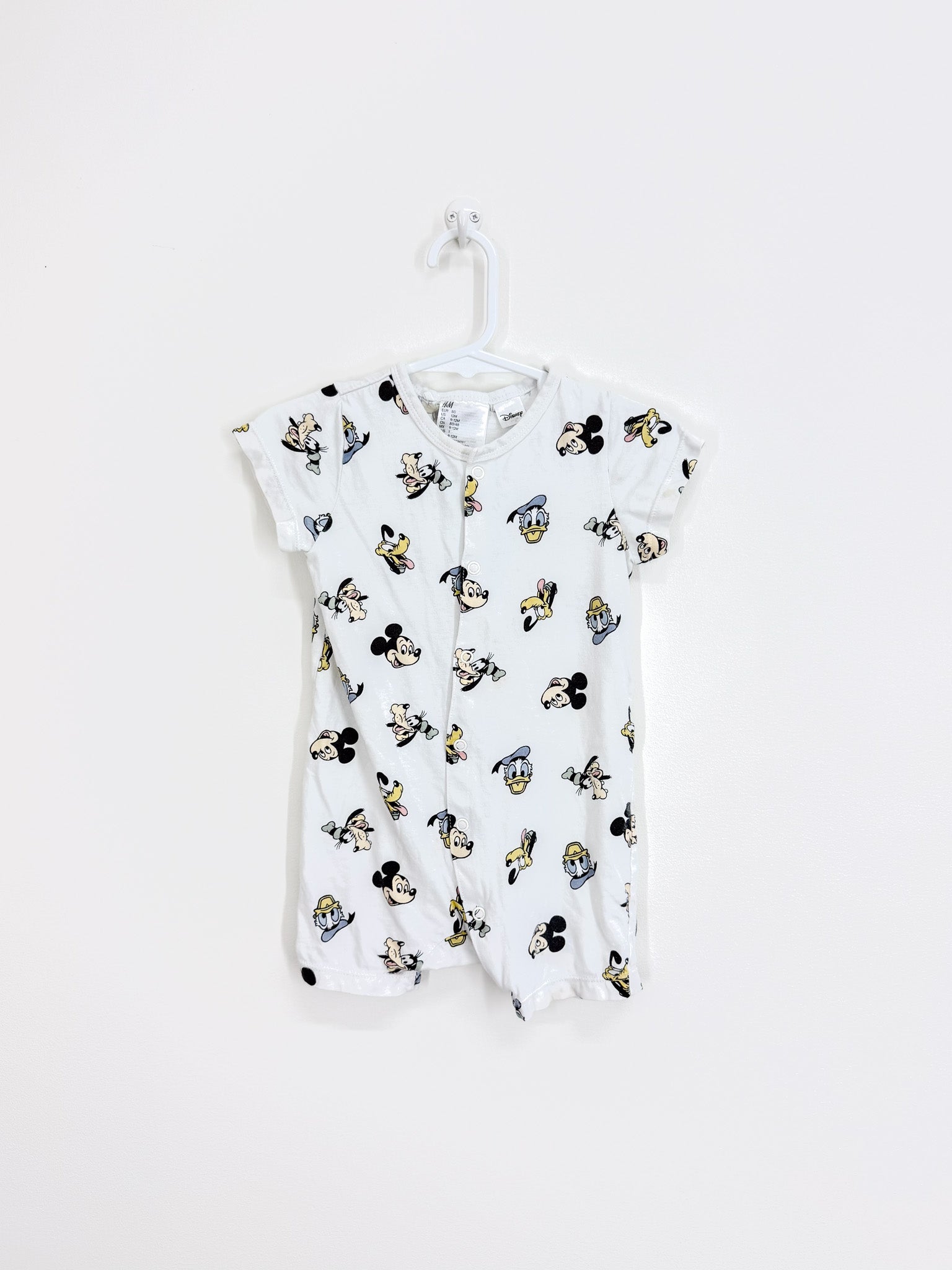 H&M x Disney shortie romper (9-12m) - SECONDS