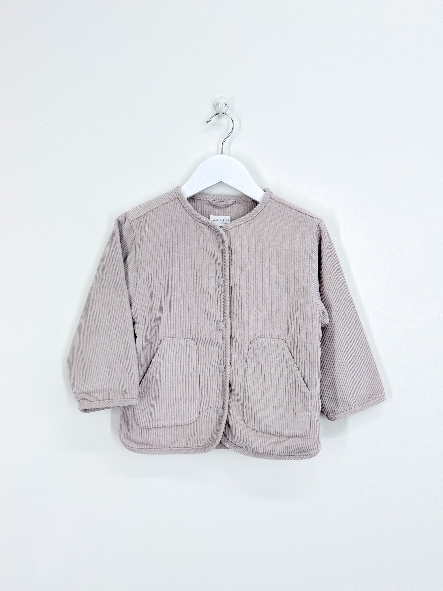 Jamie Kay esther cord jacket - violet tint (4y)
