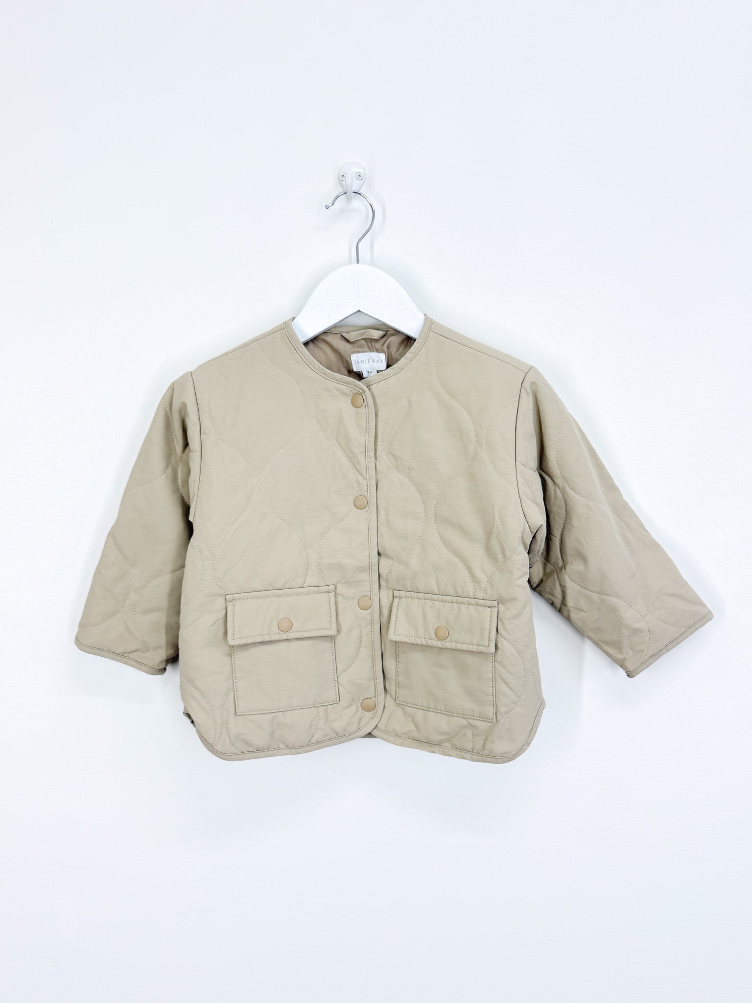 Jamie Kay arie puffer jacket - vintage taupe (3y)