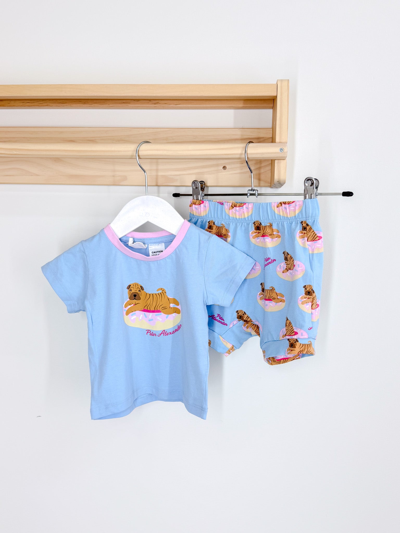 Peter Alexander shar pei PJ set (3-6m)