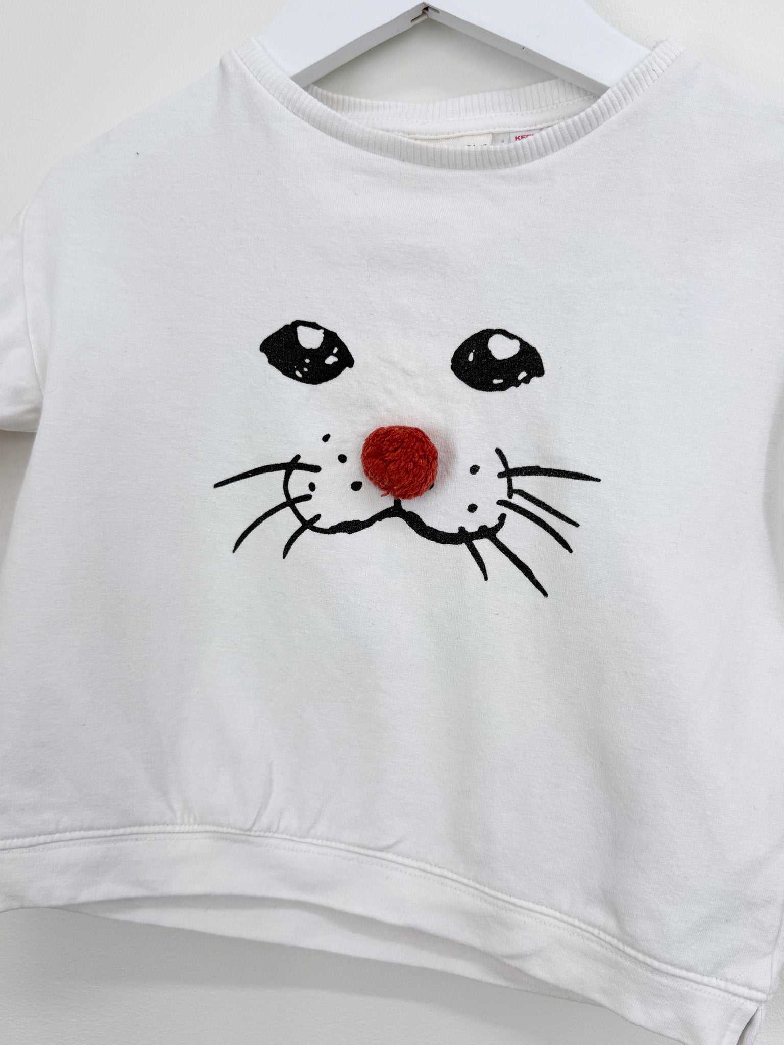 Zara bunny sweatshirt (18-24m)
