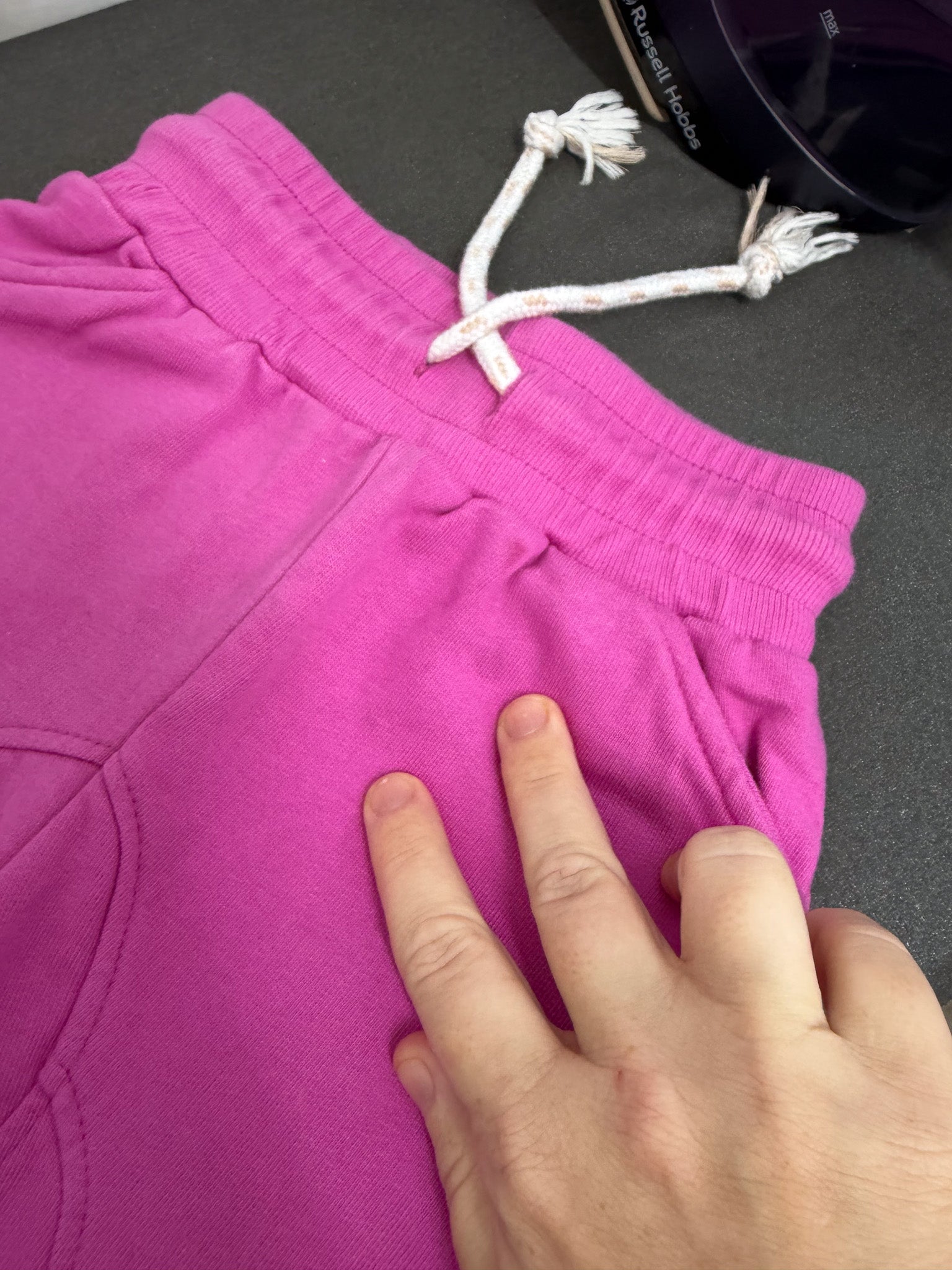 The Girl Club fleece joggers (2y)