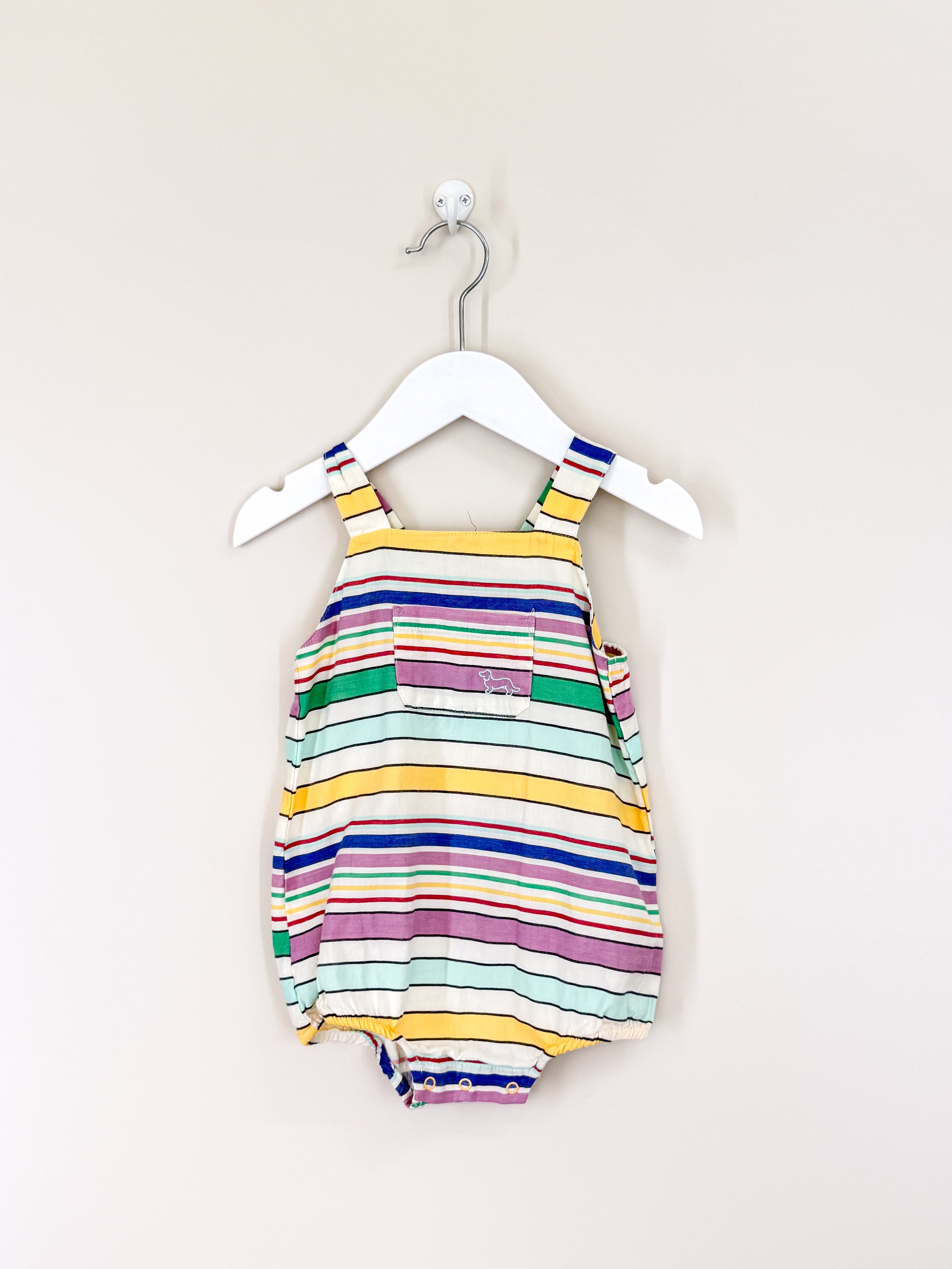 Peter Alexander striped romper (12-18m)