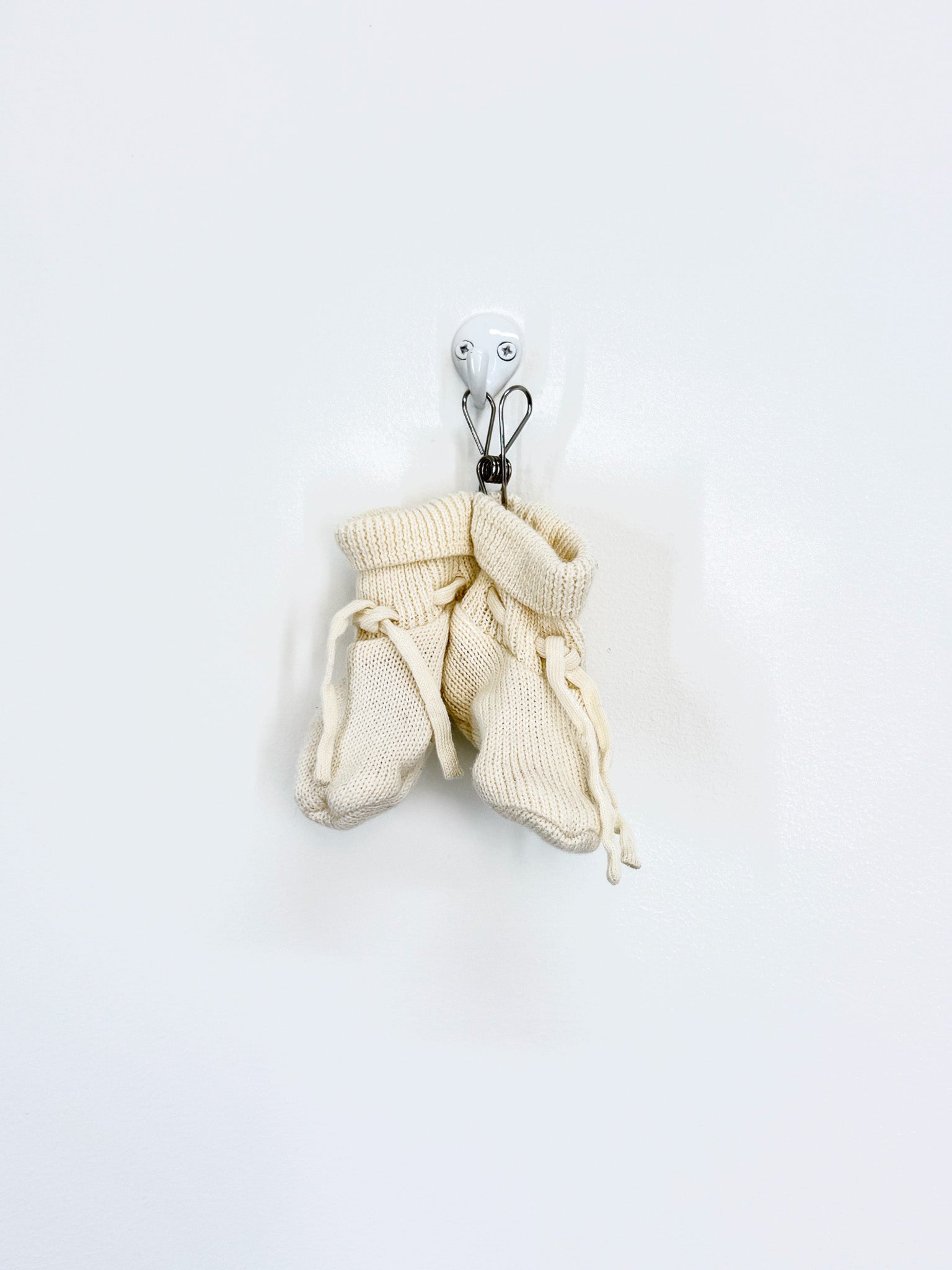 Nature Baby merino booties (3-6m)