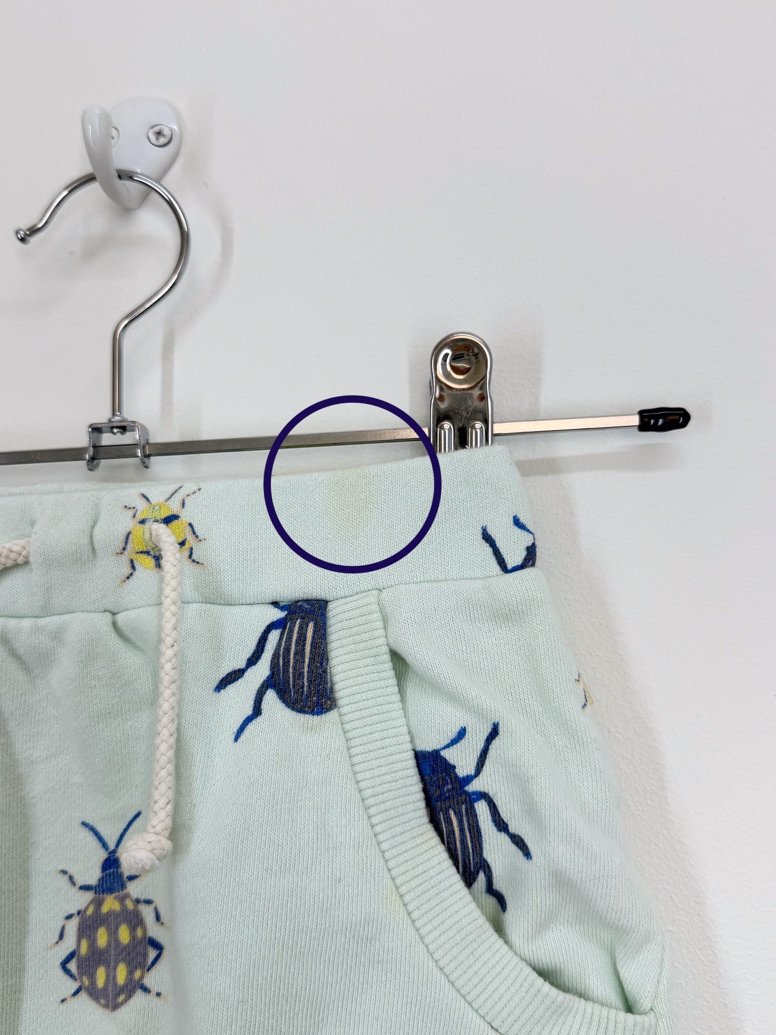Wilson & Frenchy slouch shorts - little bugs (3-6m)