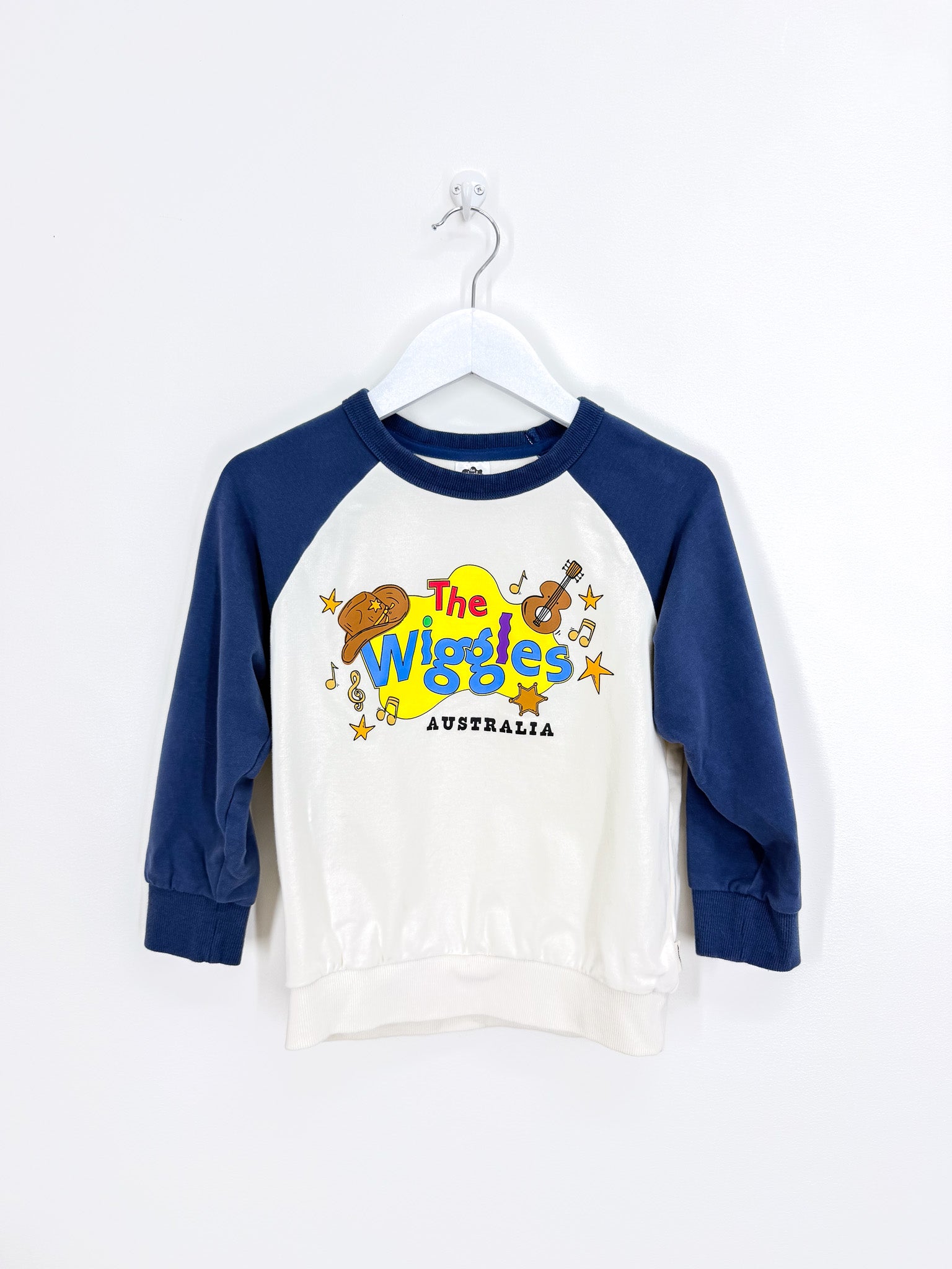 Bonds x The Wiggles wiggly band crew pullover (5y)