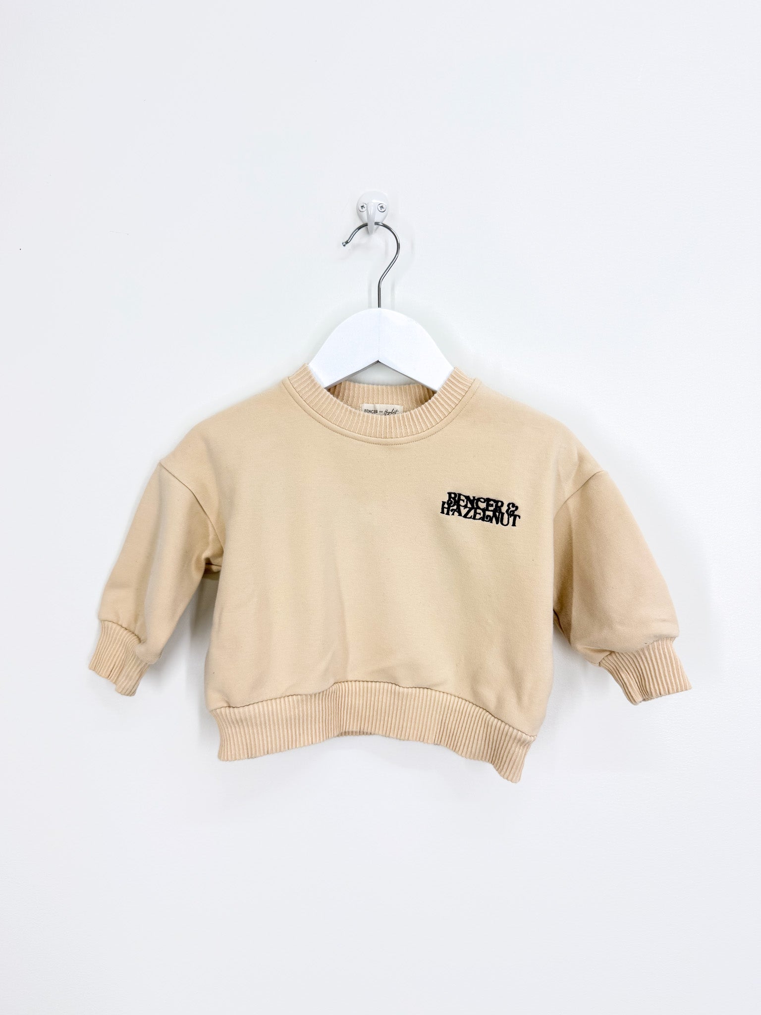 Bencer & Hazelnut crew sweatshirt (1y)