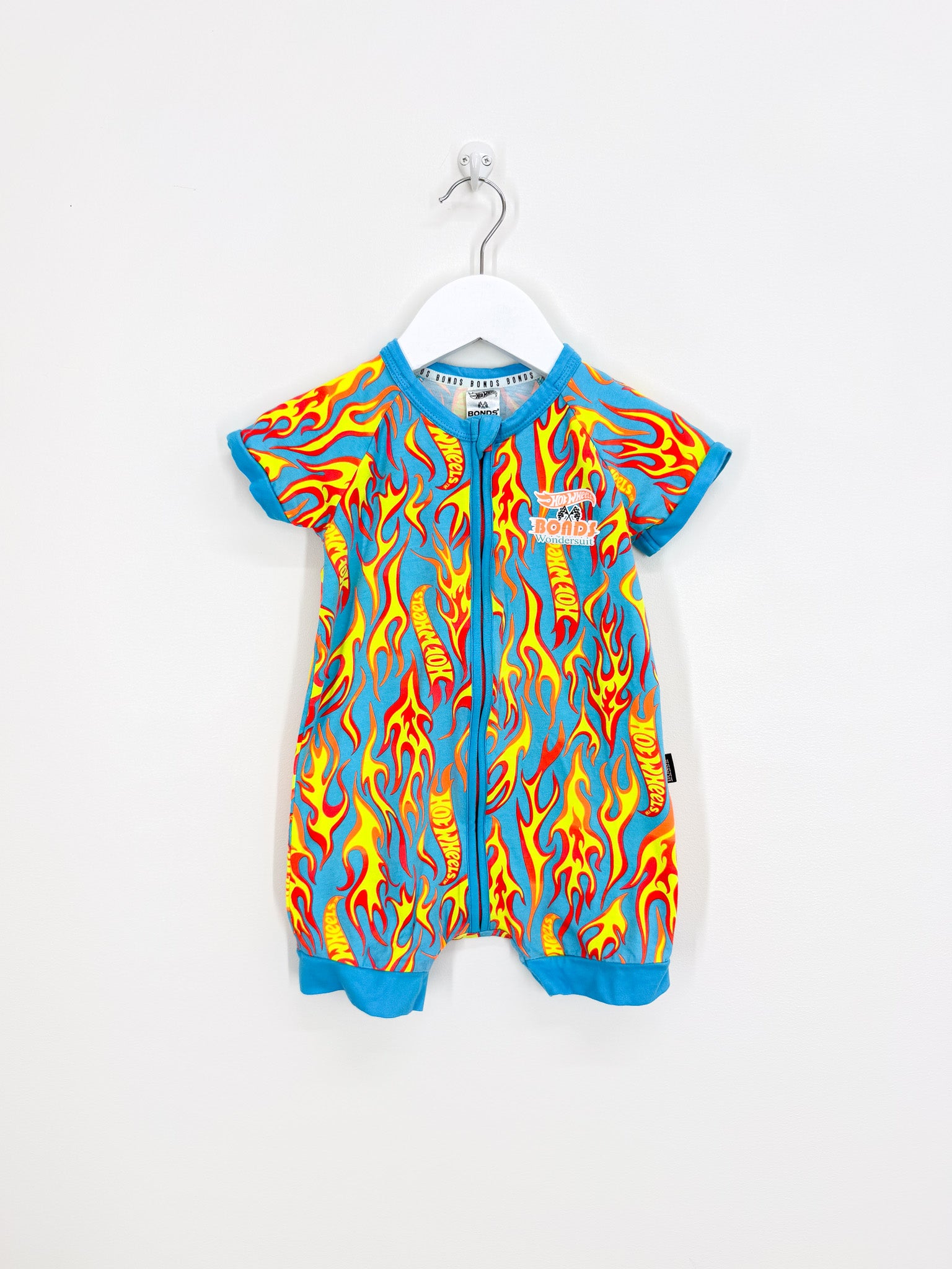 Bonds x Hot Wheels wondersuit (12-18m)