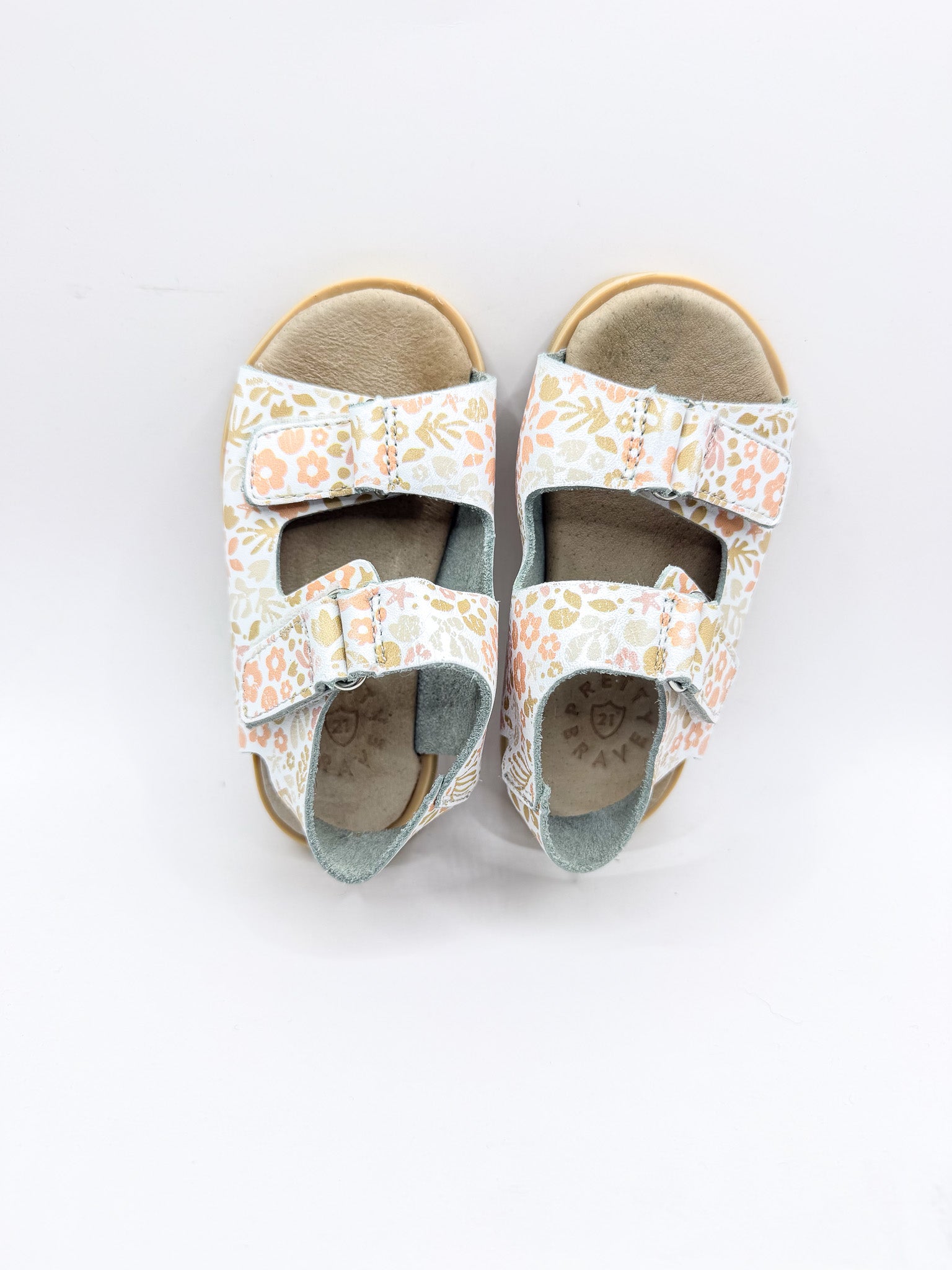 Pretty Brave wilder sandal - coral garden (21EU)