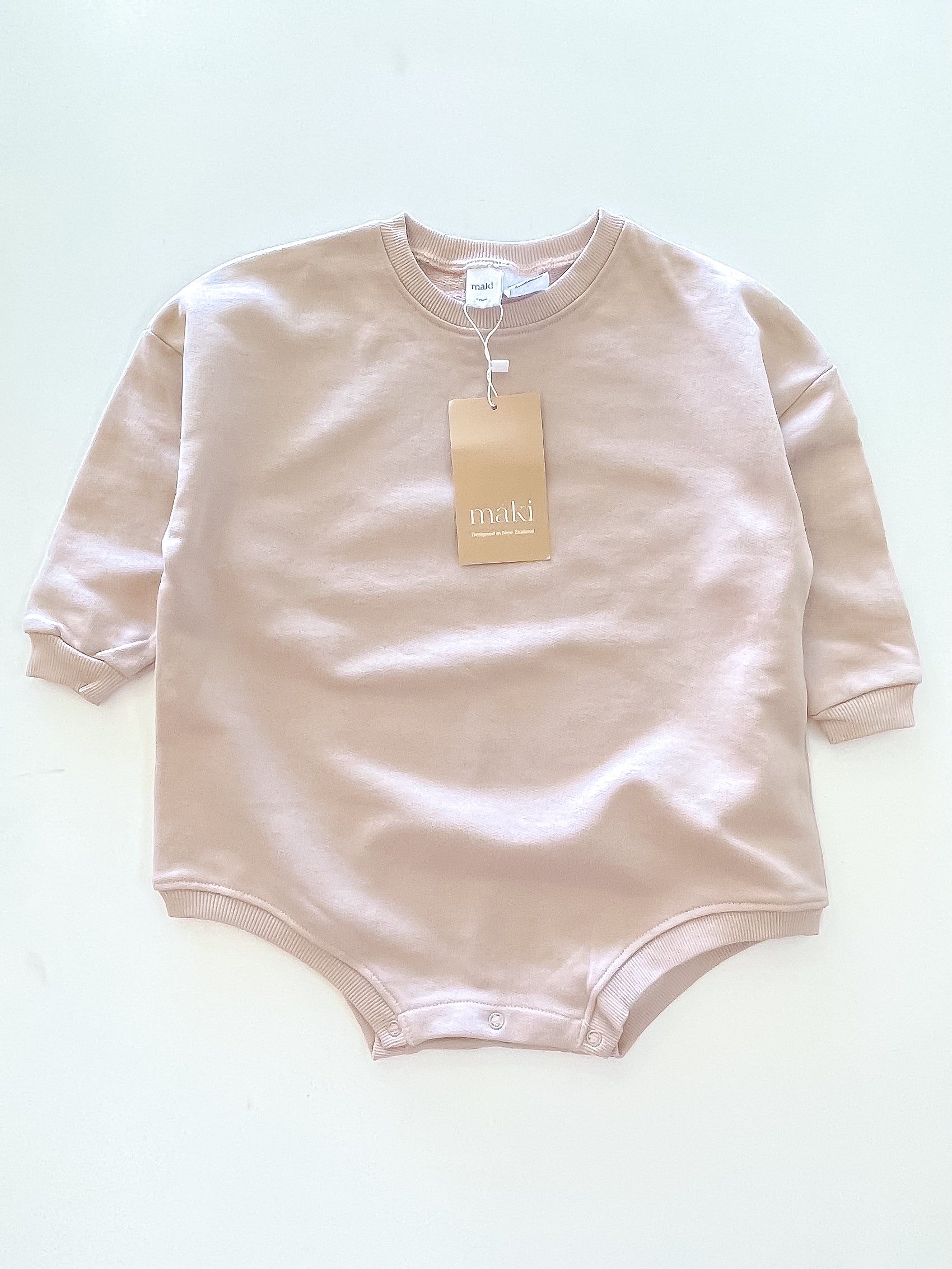 BNWT Maki The Label organic jersey romper (3y)