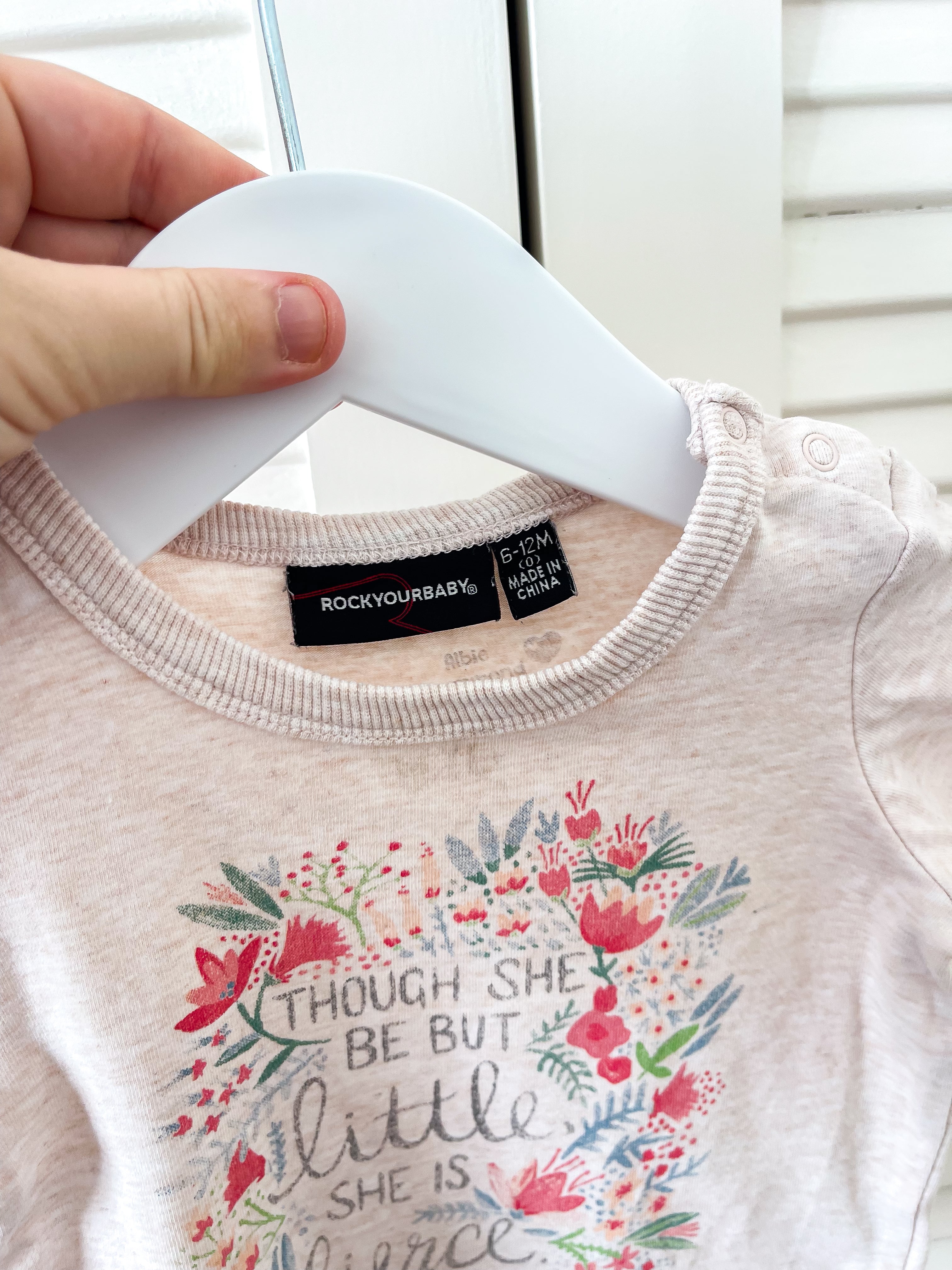 Rock Your Baby shakespeare tee (6-12m)