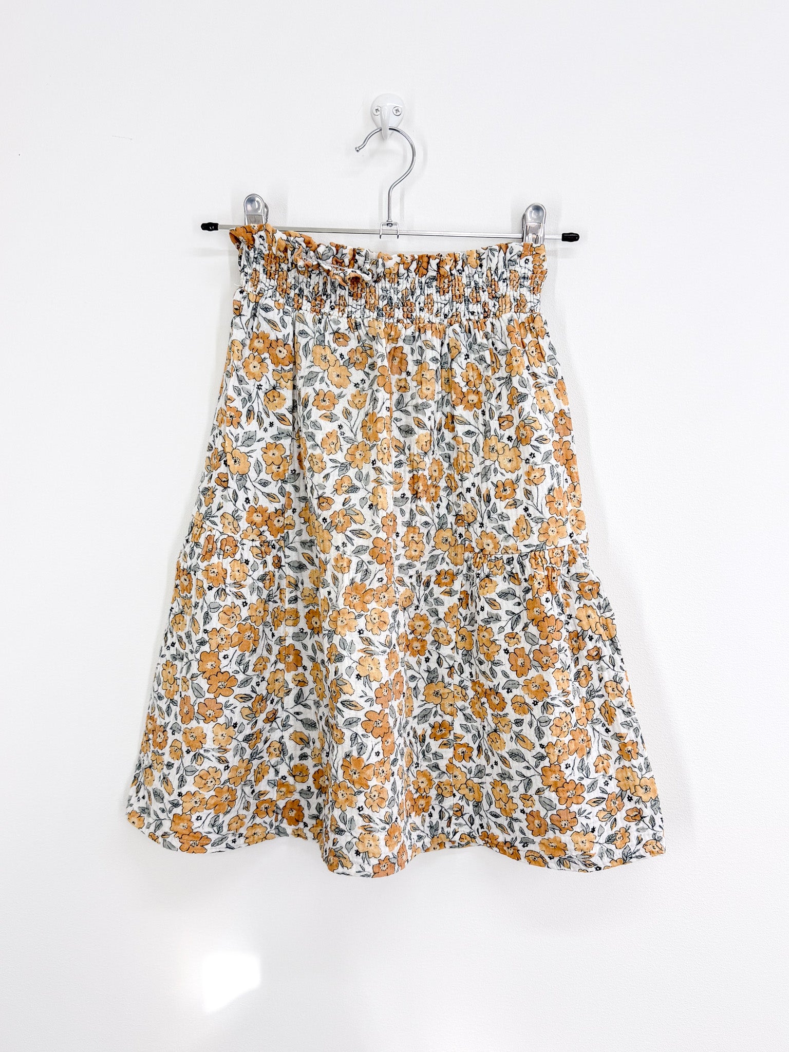 Rylee + Cru muslin midi tiered skirt (4-5y)