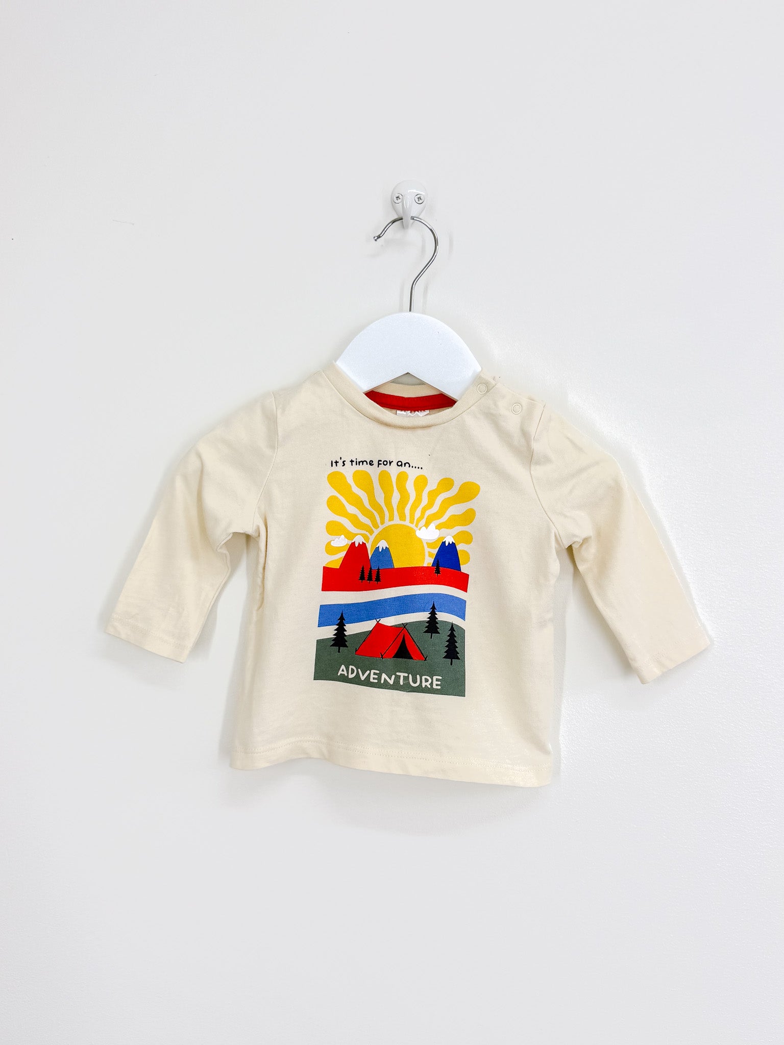 Teeny Weeny adventure tee (3-6m) - SECONDS
