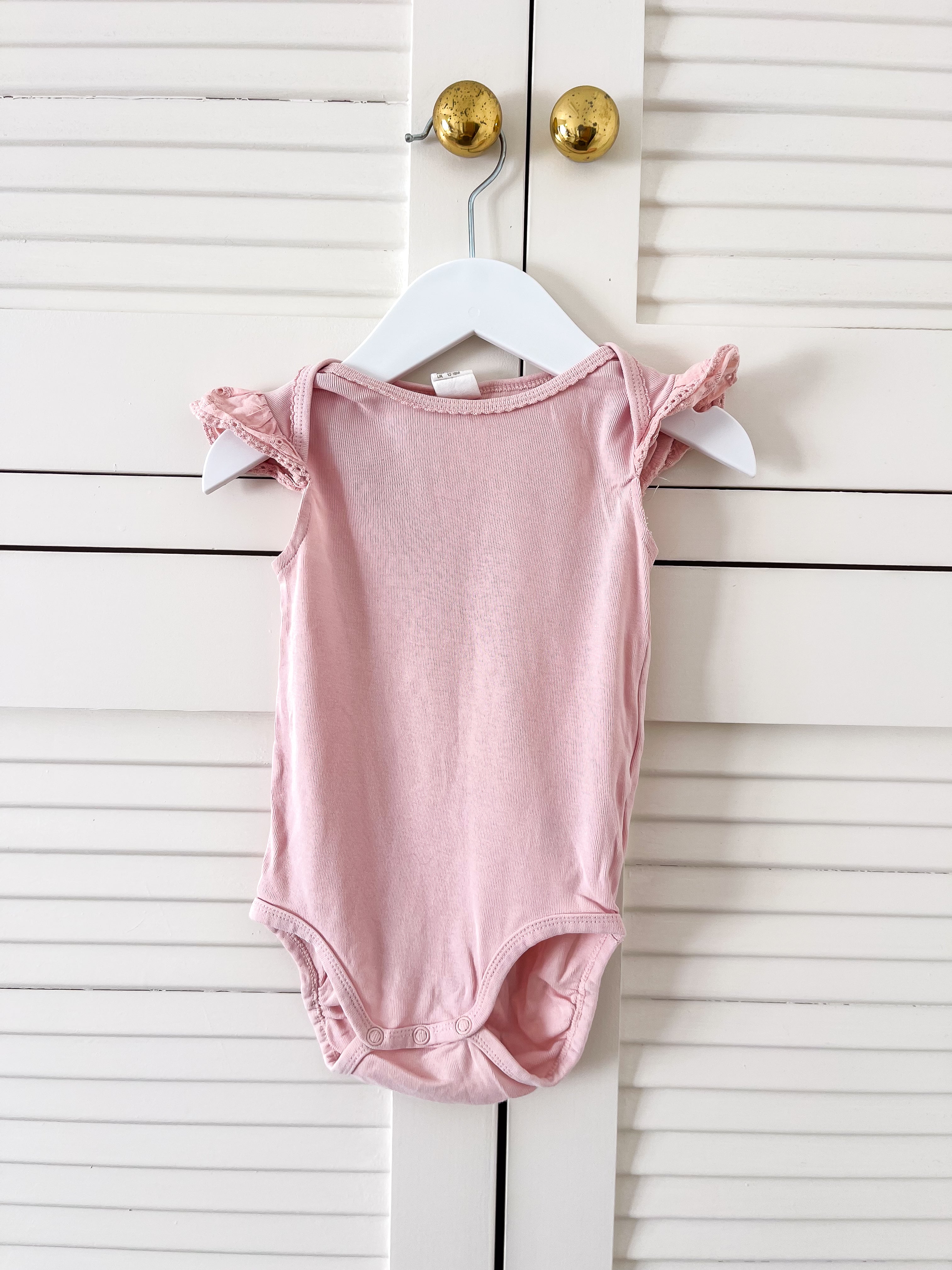 H&M lace sleeve bodysuit (12-18m)